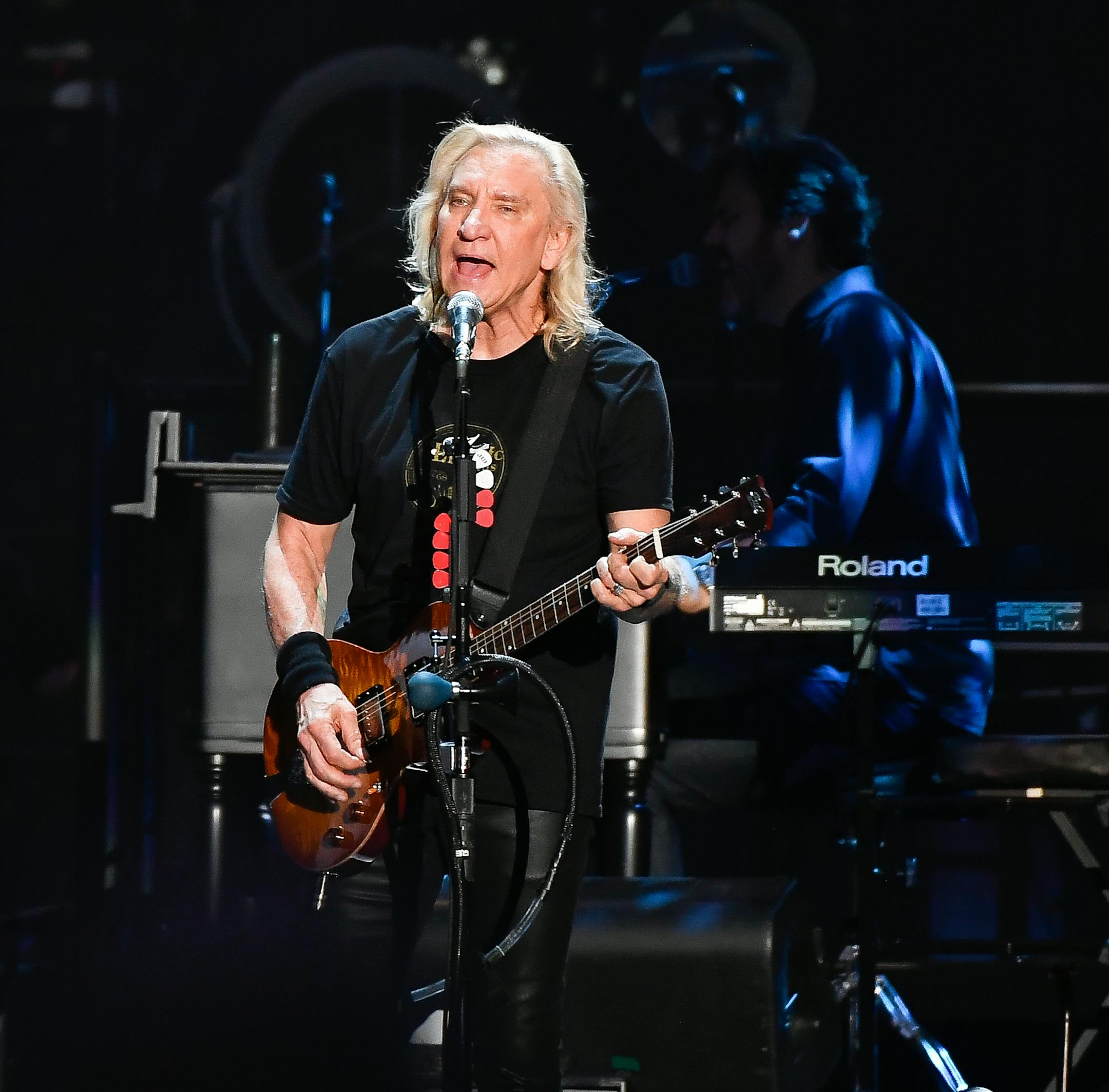 Joe Walsh performed with the Eagles Saturday night. ] AARON LAVINSKY &#xef; aaron.lavinsky@startribune.com The Eagles and Jimmy Buffet performed Saturday, June 30, 2018 at Target Field in Minneapolis, Minn.