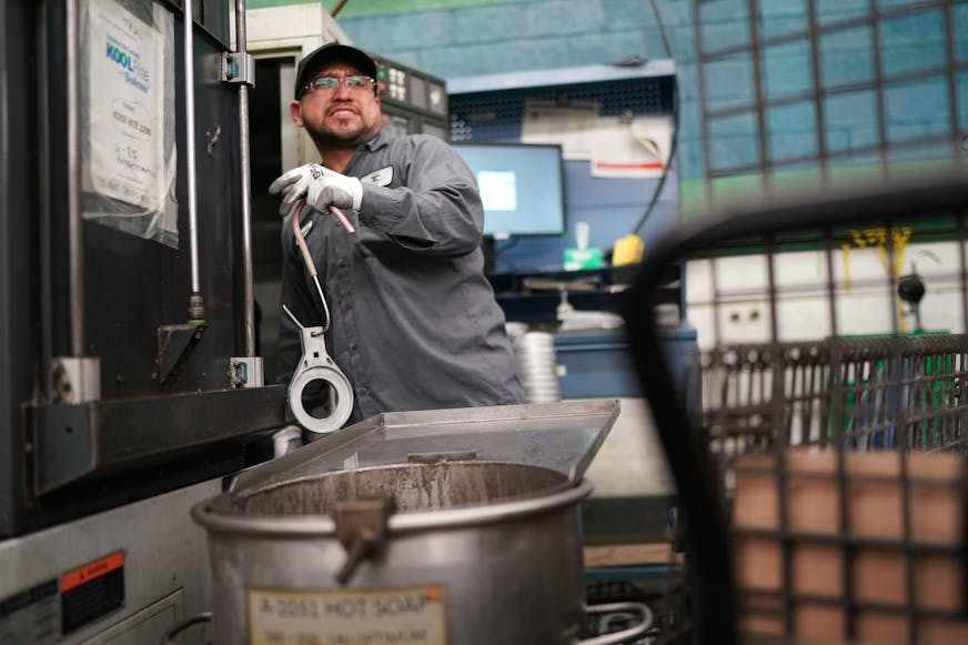 Three weeks ago, Octavio Rodriguez switched from making transmission parts to casting parts for hospital bed brake assemblies at Twin City Die Castings. ] GLEN STUBBE &#x2022; glen.stubbe@startribune.com Thursday, April 9, 2020 How employee-owned Twin City Die Casting, which just laid off 40 production workers of its 250 employees in what was supposed to be a good year, is trying to accelerate its pivot to growing medical parts business for ventilators, hospital beds, etc as it copes with instan