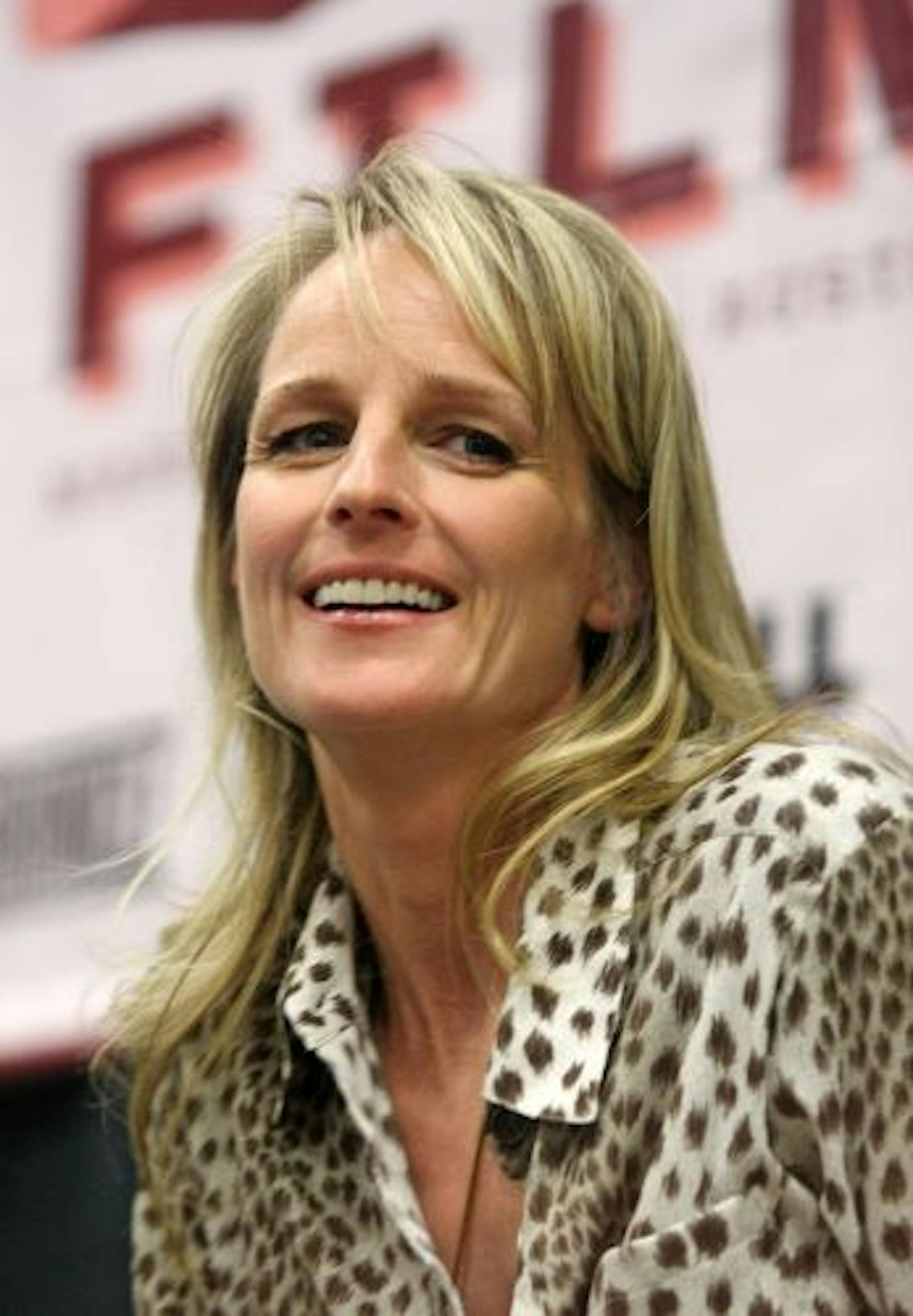Actress and director Helen Hunt participates in a panel at the SXSW Film Festival in Austin, Texas on Sunday, March 9, 2008. Hunt directed and acted in the new film "Then She Found Me". (AP Photo/Jack Plunkett