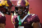 Trey Potts was the Gophers’ leading rusher this season with 552 yards and six touchdown before getting hurt in Minnesota’s 20-13 victory over Purd