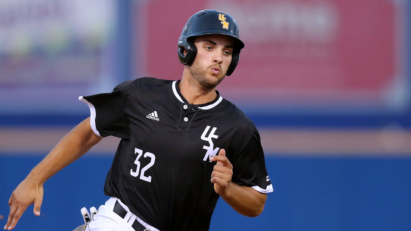 Former Forest Lake star Matt Wallner didn't sign the first time the Twins drafted him, but now he has a second chance after he decided he'd rather hit than pitch and becoming the career-leading home run hitter at Southern Miss.