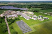 The St. Cloud Wastewater Treatment Plant seen in 2018. A new state report estimates that removing PFAS from wastewater and landfill leachate could cos