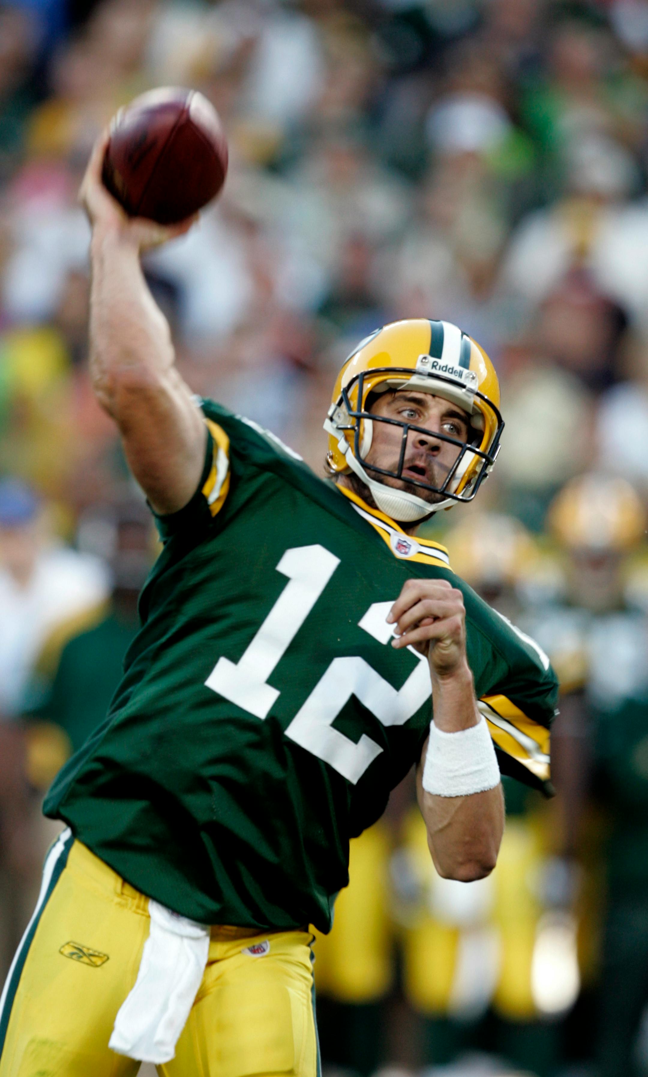 Packers quarterback Aaron Rodgers