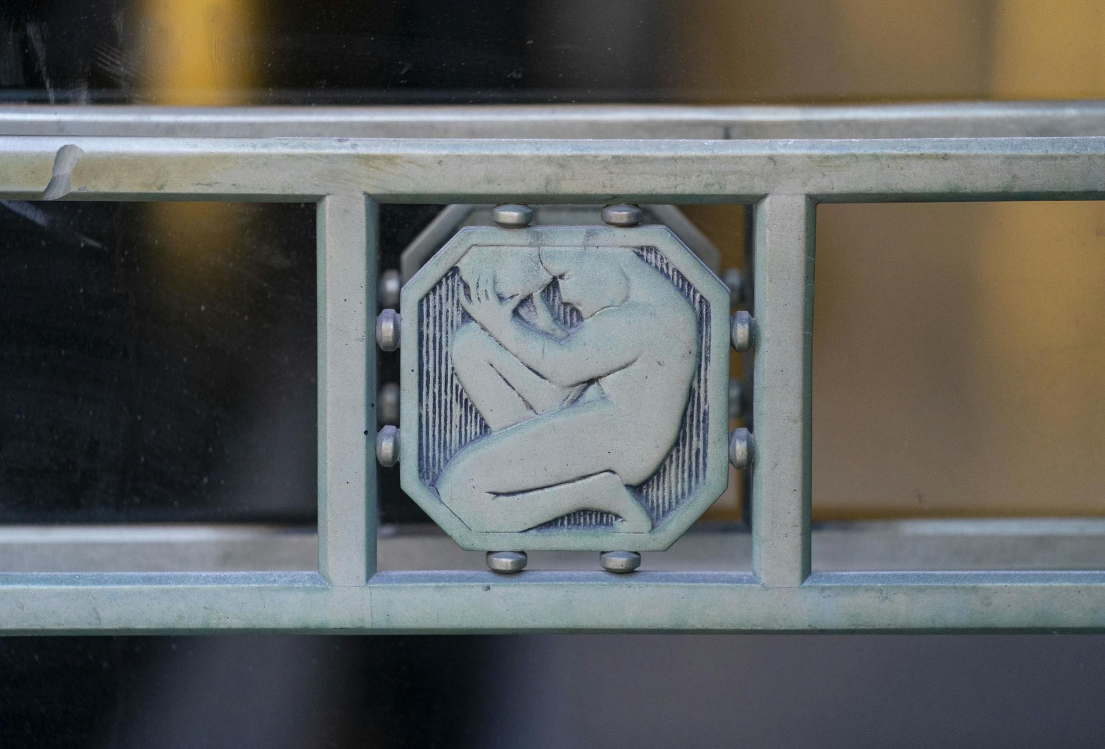 The Doors of Minneapolis. Detail of the Rand Tower doors handles. Photographed on Friday, January 4, 2019.