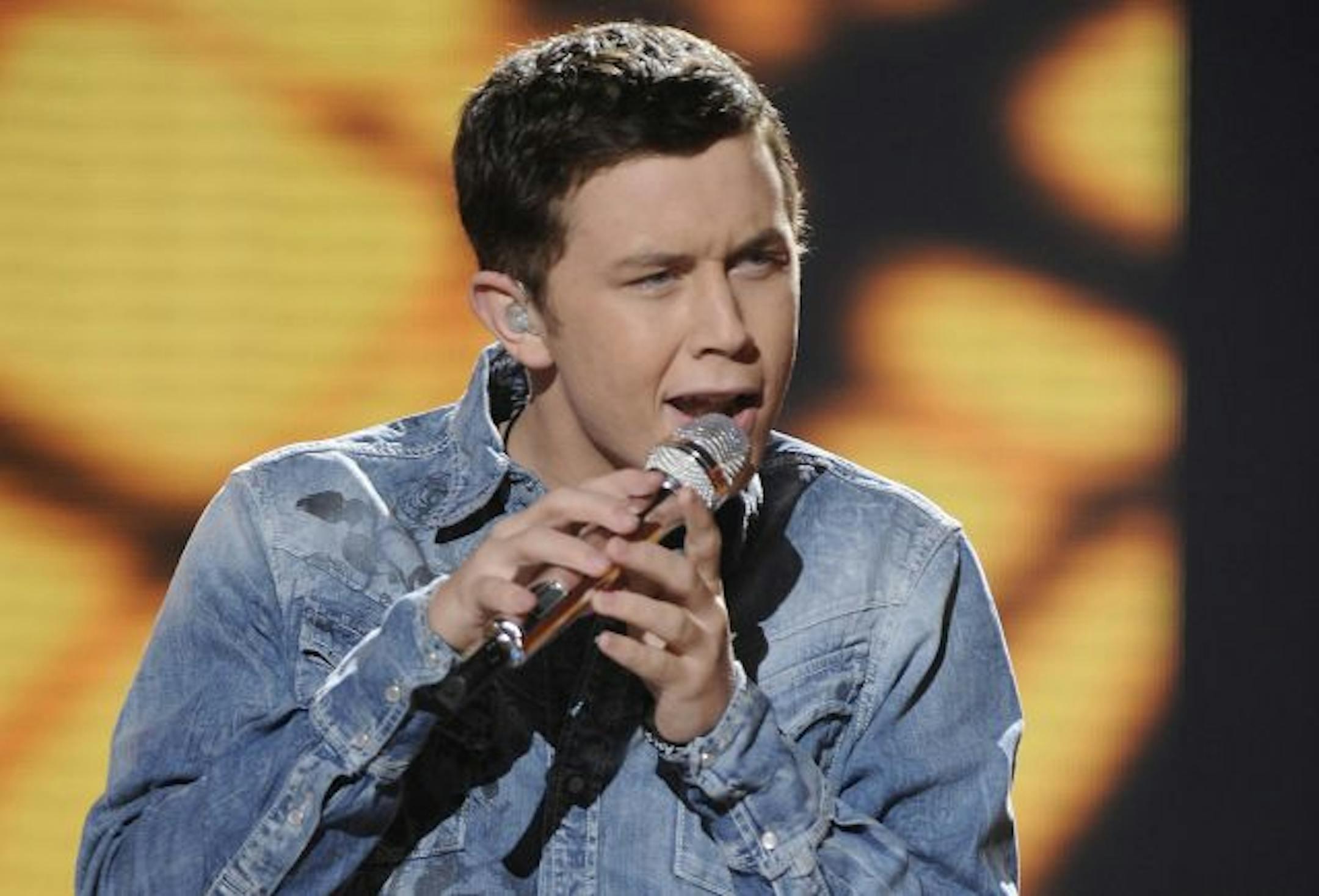 Scotty McCreery performed on "American Idol."
