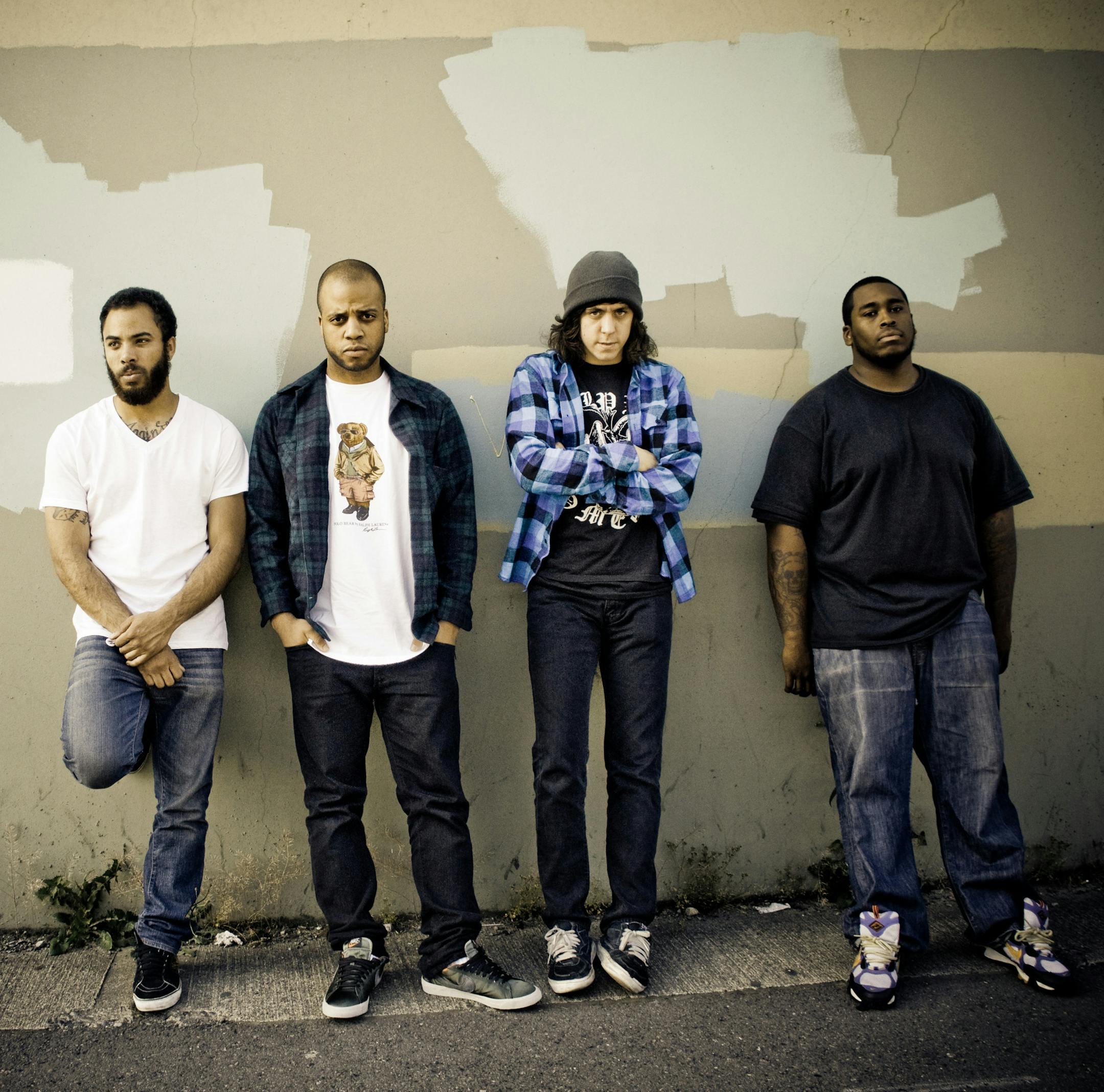 Press photo of the band Trash Talk; provided by Reflections Records