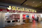 The Sugar Factory at Mall of America sells burgers, sandwiches and decadent sweets.