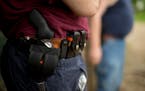Firearms training is required to get a permit to carry a gun in Minnesota.
