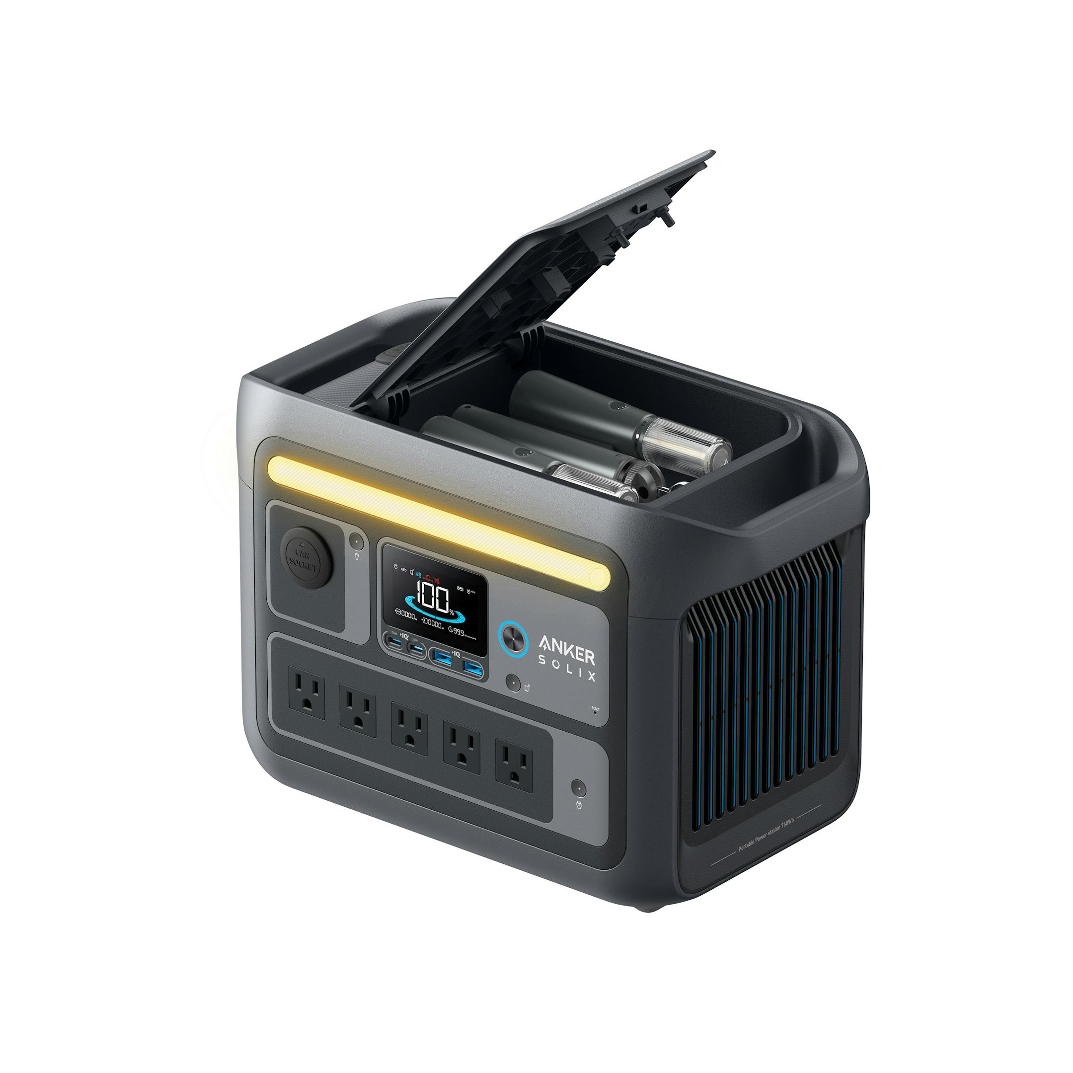 Anker Solid C800 Plus portable power station. (Anker/TNS)