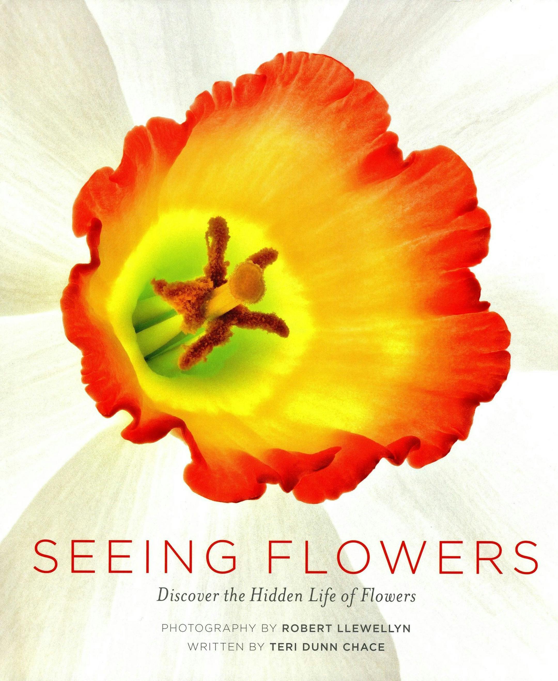 "Seeing Flowers, Discover the Hidden Life of Flowers," by Teri Dunn Chace and photography by Robert Llewellyn, looks at blooms in a way you probably never have. (MCT) ORG XMIT: 1143868
