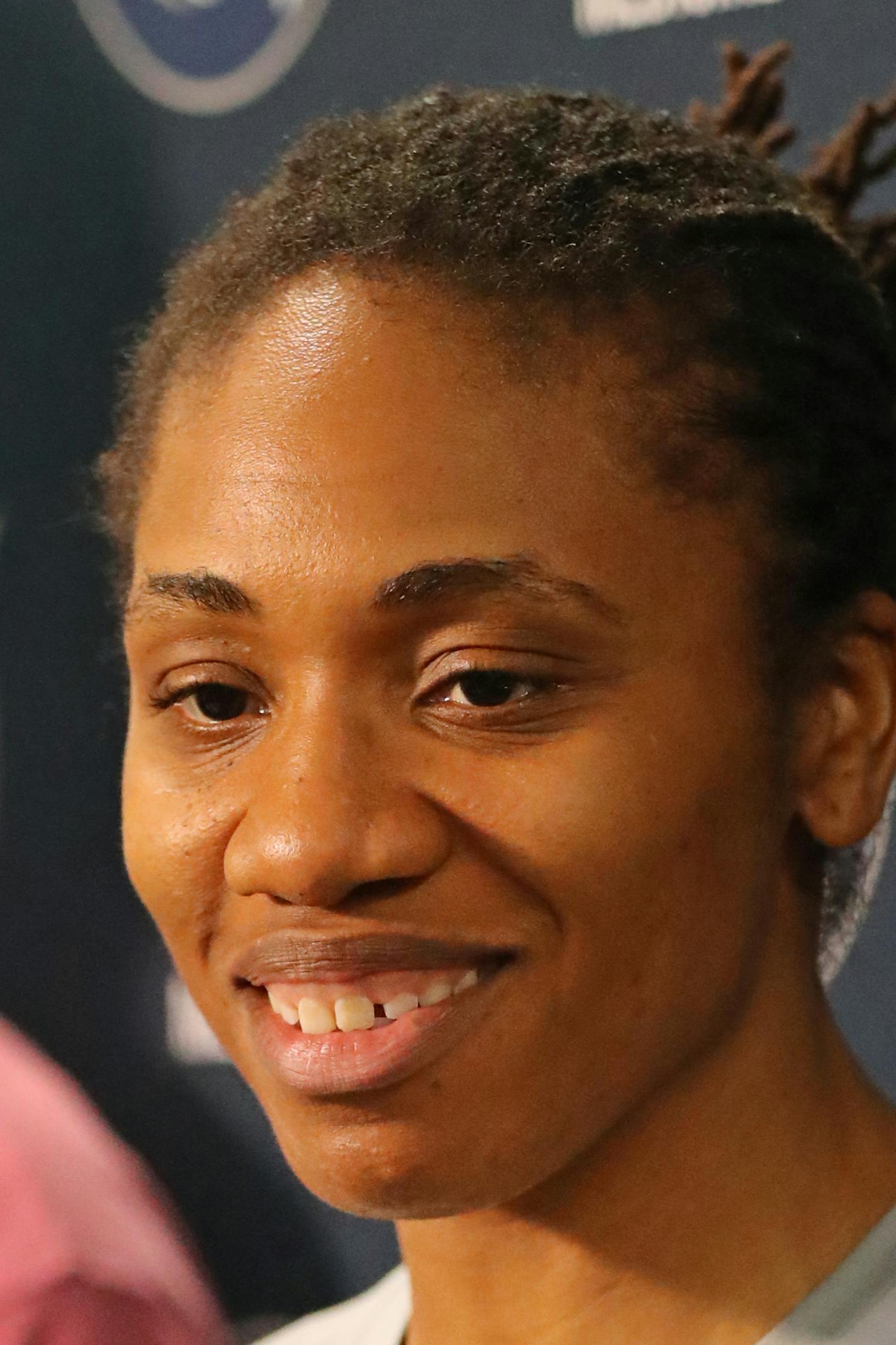 Now on the Minnesota Lynx roster, Tanisha Wright is one of 10 players in WNBA history with at least 3,000 points, 1,000 rebounds, and 1,200 assists. Wright was photographed at the Courts at Mayo Clinic Square on Tuesday, May 1, 2018 during the team's training camp. ] Shari L. Gross &#xef; shari.gross@startribune.com Now a member of the Minnesota Lynx, Tanisha Wright is one of 10 players in WNBA history with at least 3,000 points, 1,000 rebounds, and 1,200 assists. Wright was photographed at the