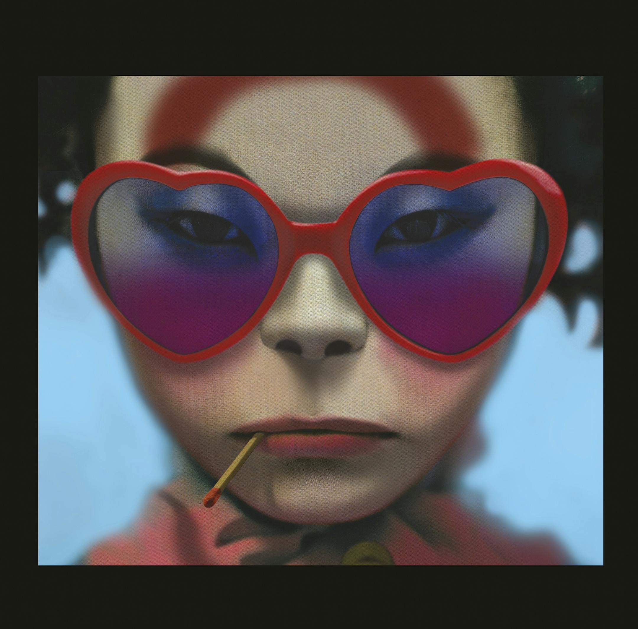 This cover image released by Warner Bros. shows "Humanz," the latest release by Gorillaz. (Warner Bros. via AP)