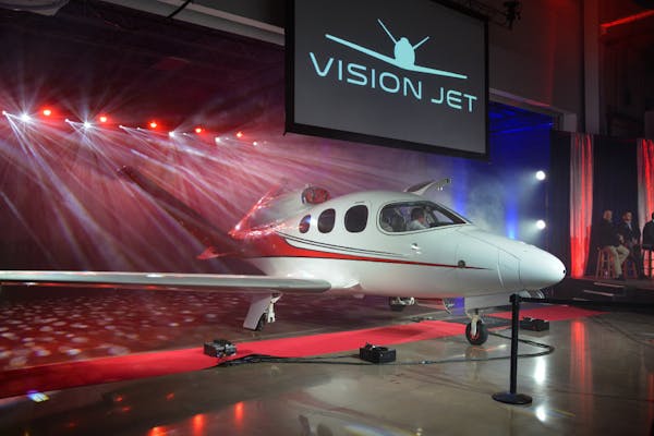Cirrus Aircraft has now sold 170 of its $2 million, carbon-fiber single-engine jets, the company said. (Provided photo)