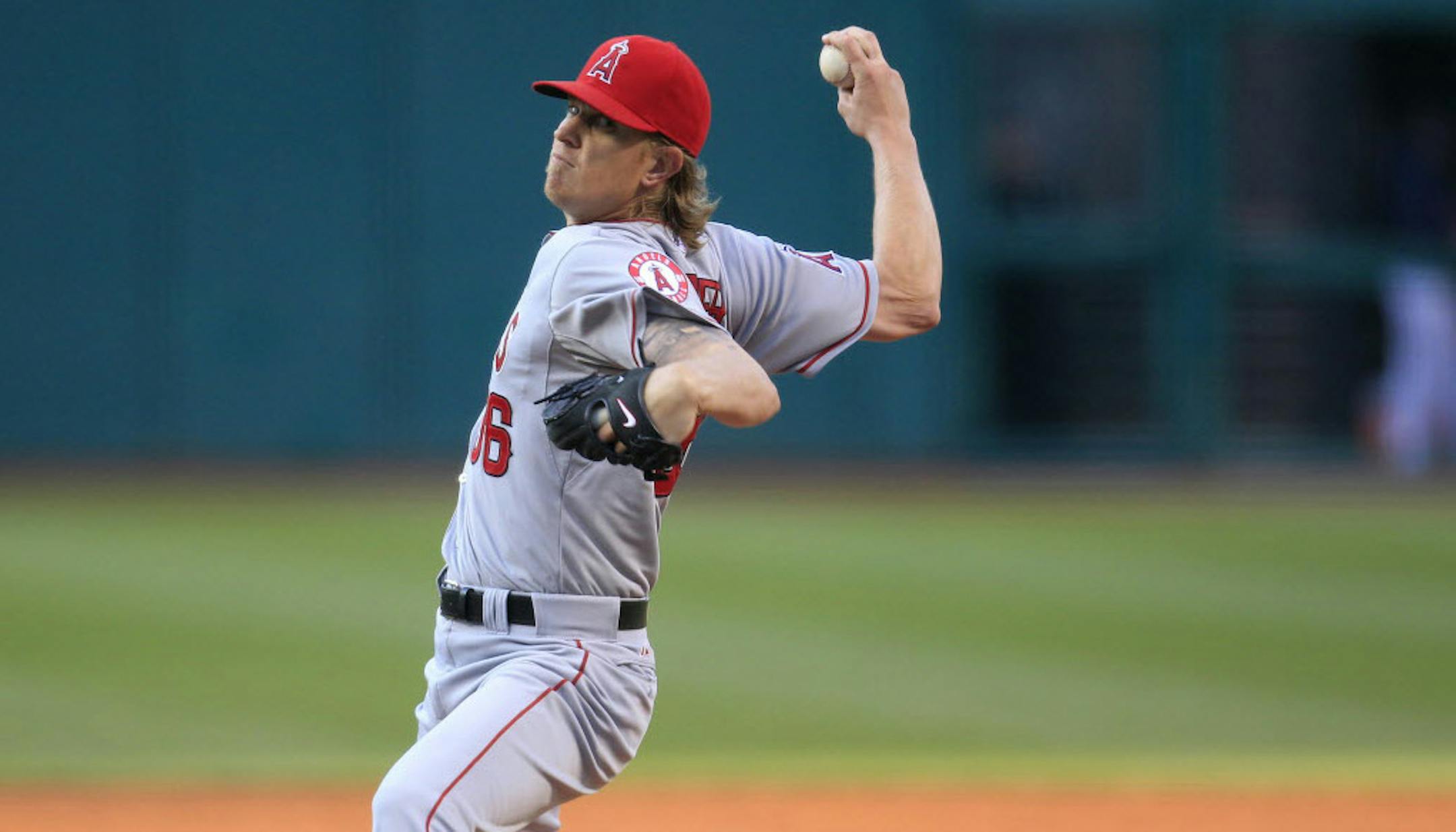 Angels pitcher Jered Weaver threw a no-hitter against the Twins on Wednesday, winning 9-0.