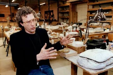 February 17, 1994 Paul Maurer, Director of exhibits at the science Museum of Minnesota, talks about the upcoming Jurassic park exhibit to be on displa