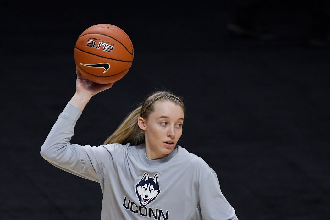 Paige Bueckers, the former Hopkins star now at UConn, could be the point guard for the 2024 Olympians.