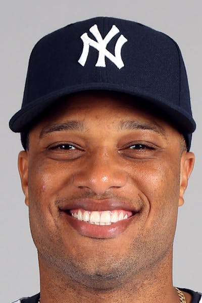 TAMPA, FL - FEBRUARY 20: Cano Robinson (24) of the New York Yankees poses during Photo Day on Wednesday, February 20, 2013 at George M. Steinbrenner F