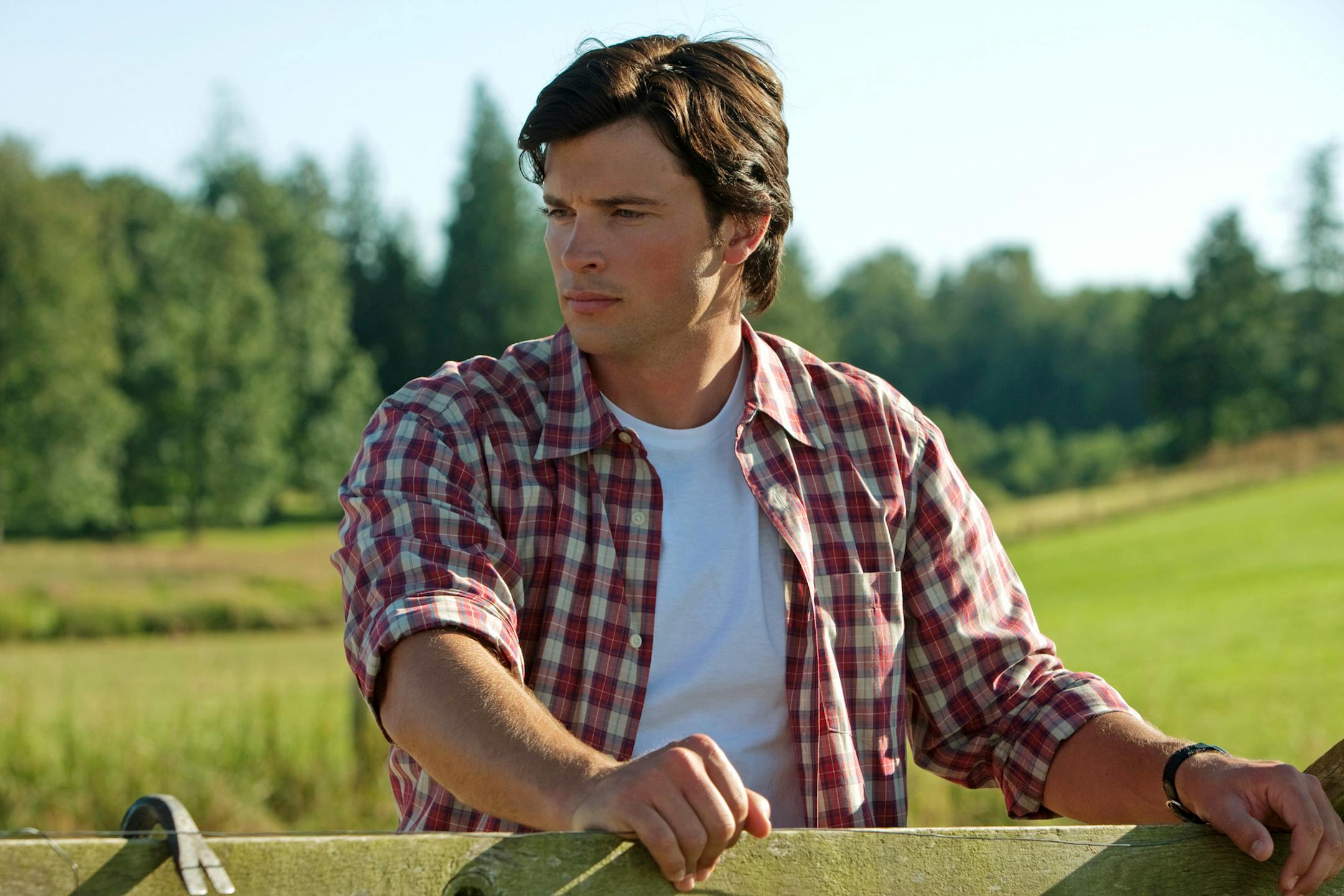 Tom Welling as Clark Kent in "Smallville."