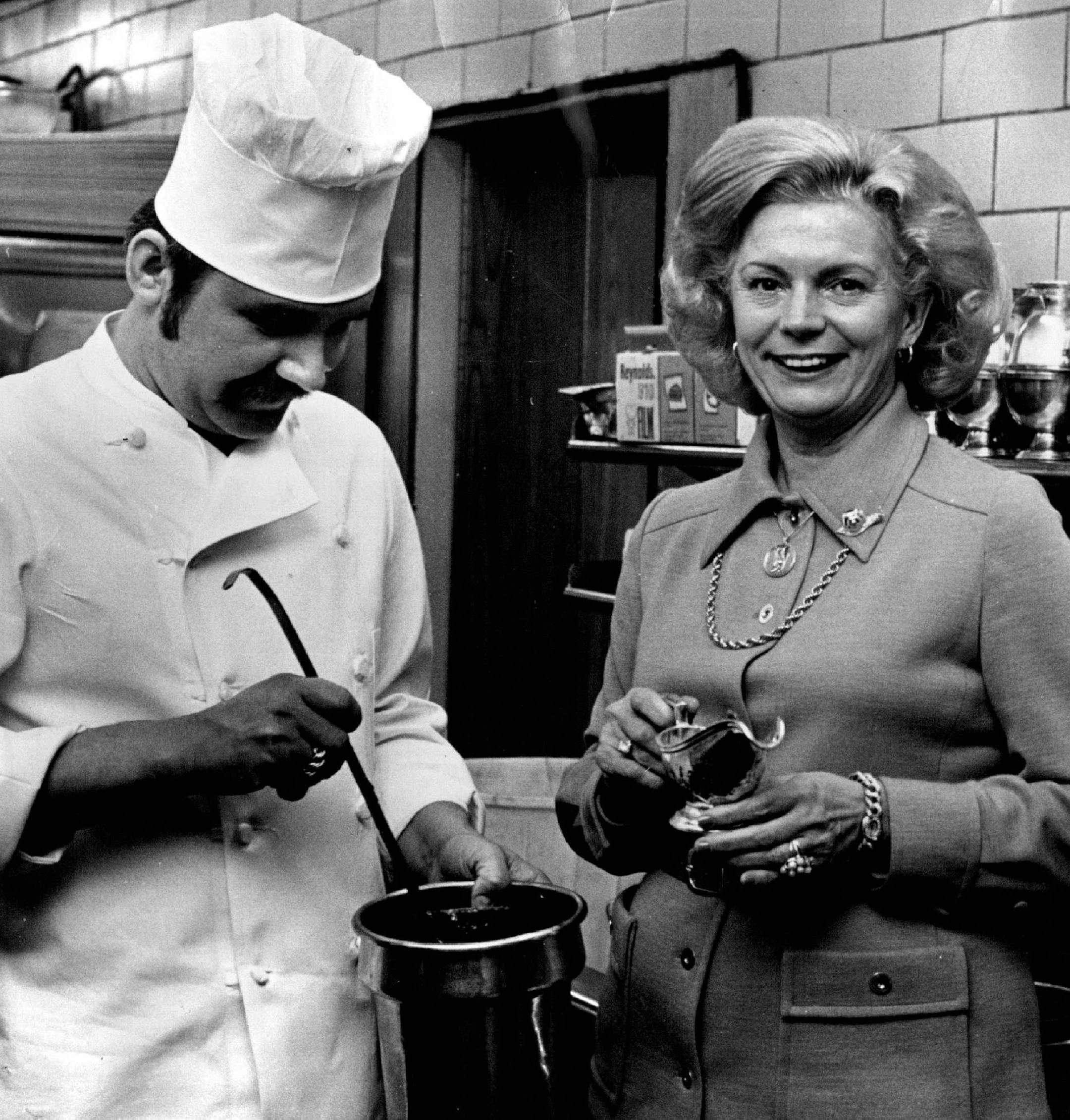 November 27, 1974 A frightened young woman entered the law-school dean's office in response to his unexpected summons on registration day at the University of Minnesota. "With that stern countenance of his," she recalls 28 years after the event, "he said, 'Young lady, why don't you enroll in home economics?' "These words weren't very encouraging," says Louise Saunders buoyant and loquacious personality who went on to become a successful lawyer. Today, Mrs. Saunders, 53, is in her tenth year as o