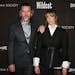 Ethan Hawke, left, and Maya Hawke attend the premiere of "Wildcat," hosted by Dior and The Cinema Society, at the Angelika Film Center on Thursday, Ap