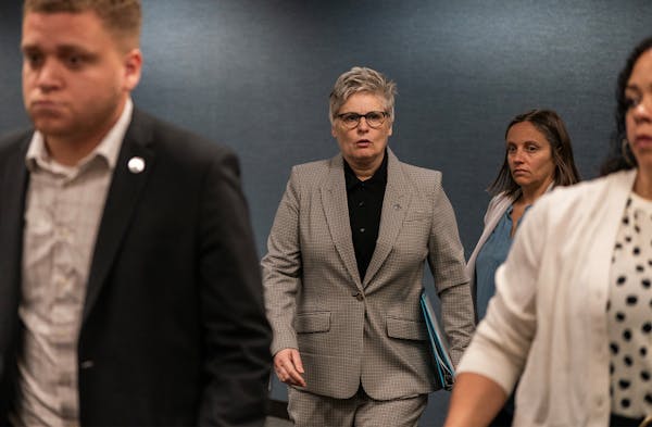 Hennepin County Attorney Mary Moriarty dismissed murder and manslaughter charges against State Trooper Ryan Londregan in Minneapolis on Monday.