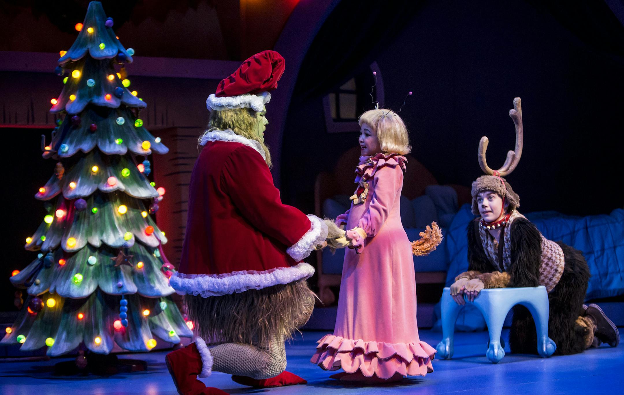 Children’s Theatre Company’s 2014 production of “How the Grinch Stole Christmas.”
