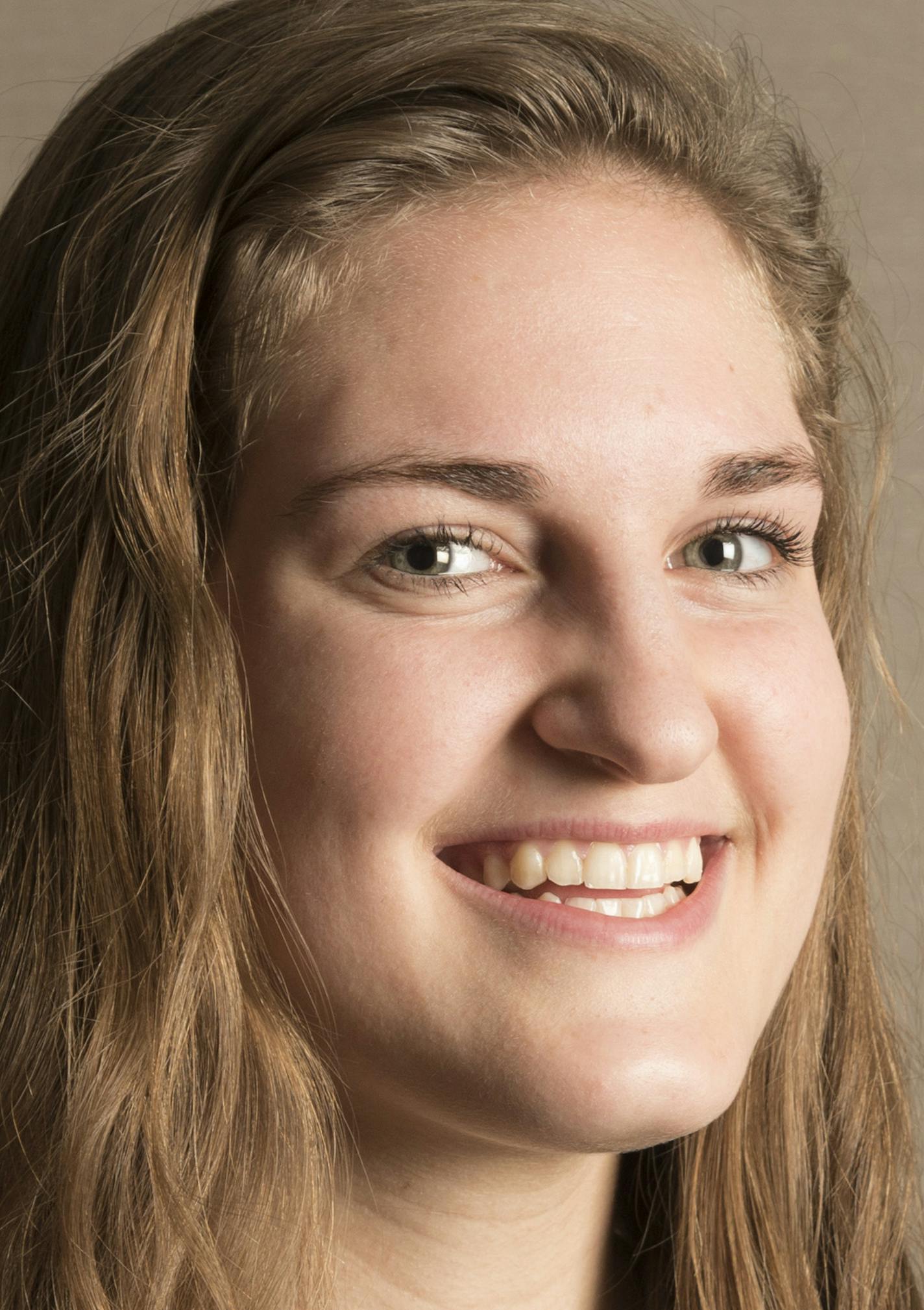 Monica Burich, Roseville. ] CARLOS GONZALEZ cgonzalez@startribune.com, March 15, 2015, Minneapolis, Minn., 2015 All-Metro Girls Basketball Team and Metro Player of the Year.