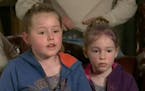 Eight-year-old Leia Carrico and 5-year-old Caroline Carrico told ABC News in an interview Monday they went on a hike last Friday because they wanted a