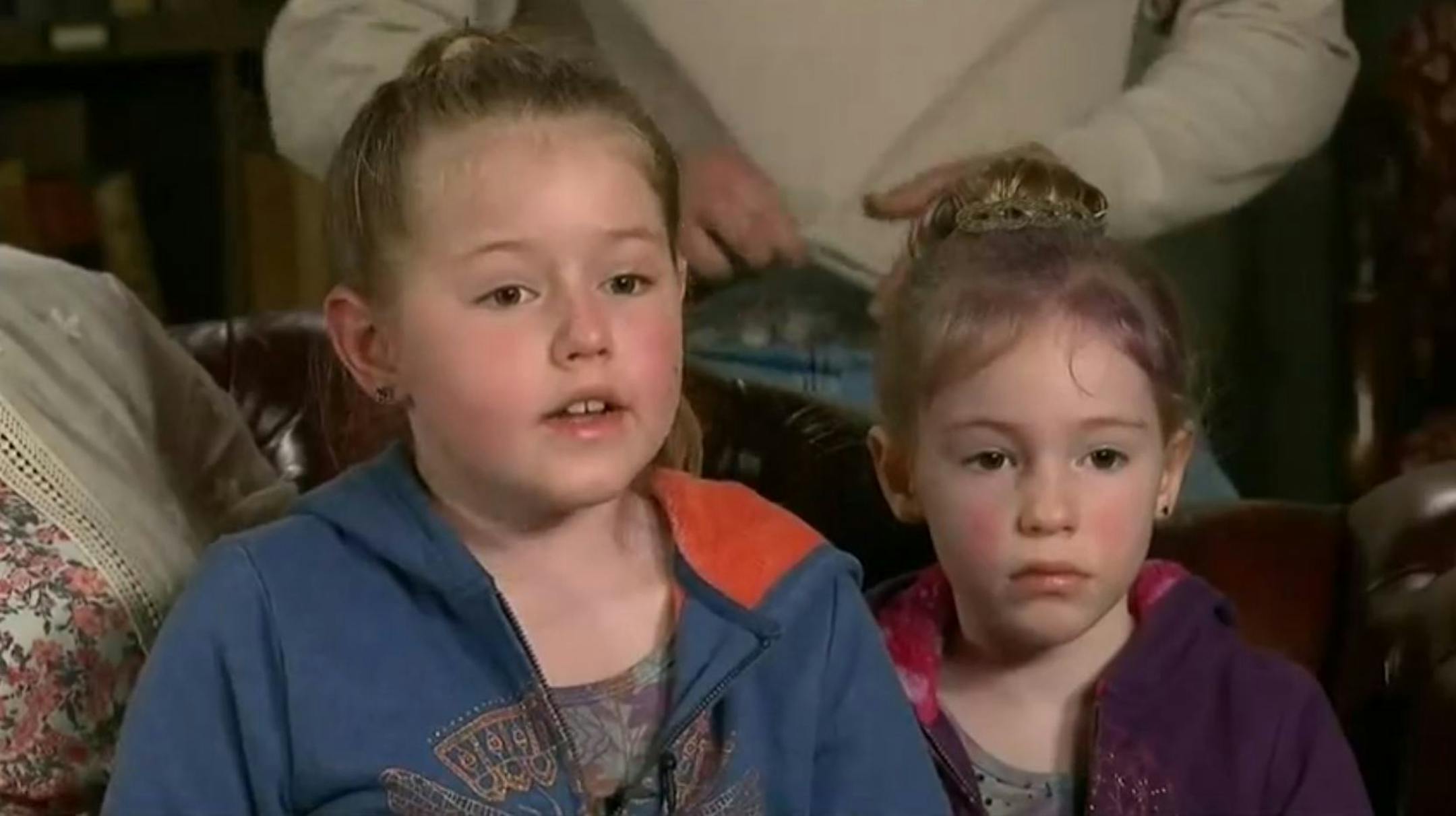 Eight-year-old Leia Carrico and 5-year-old Caroline Carrico told ABC News in an interview Monday they went on a hike last Friday because they wanted an adventure but lost their way home.