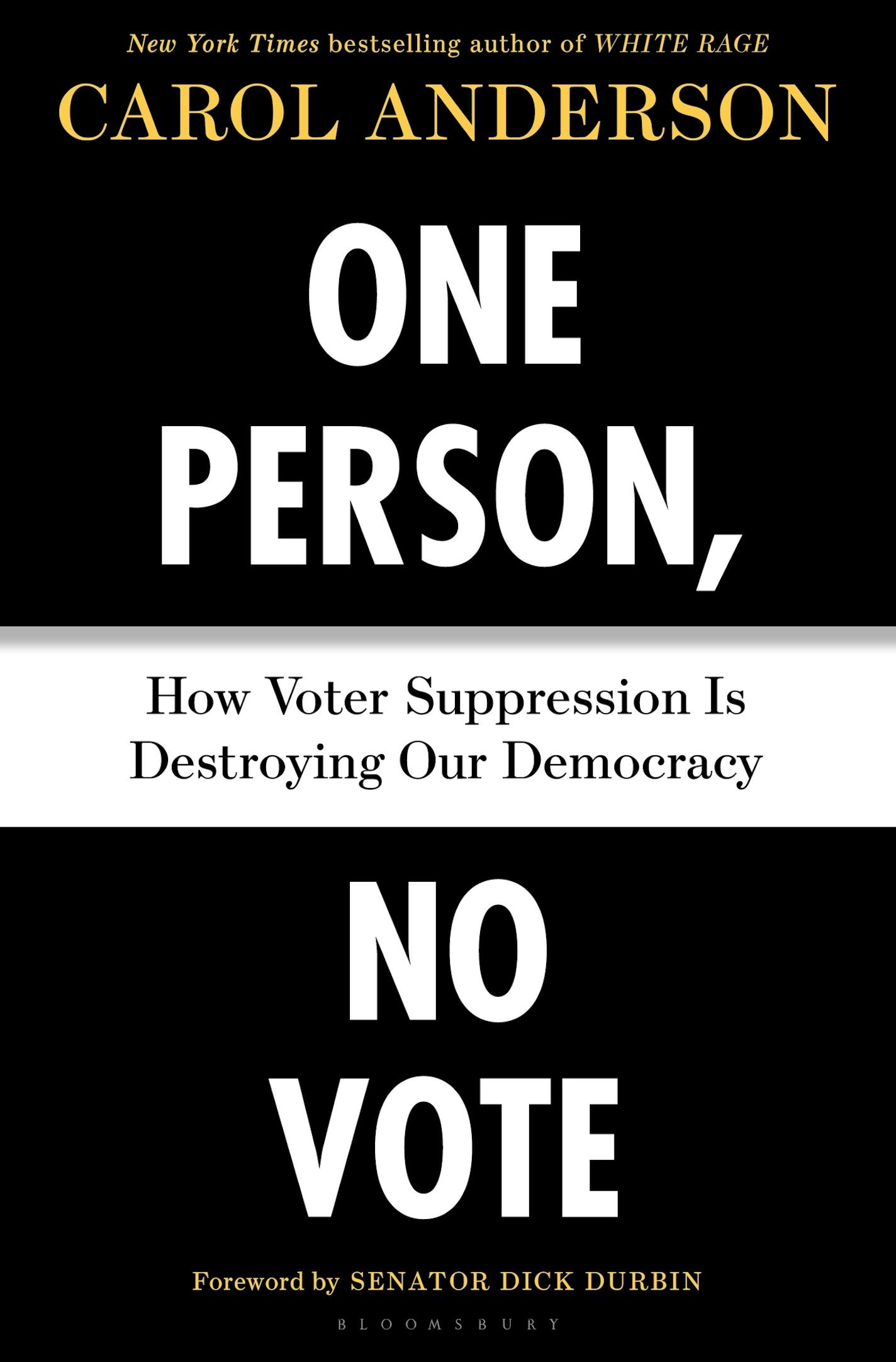 One Person, No Vote, by Carol Anderson