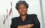 FILE - in this March 28, 2003 file photo, Donna Brazile poses in Washington. (AP Photo/Gerald Herbert, File) ORG XMIT: NYET945