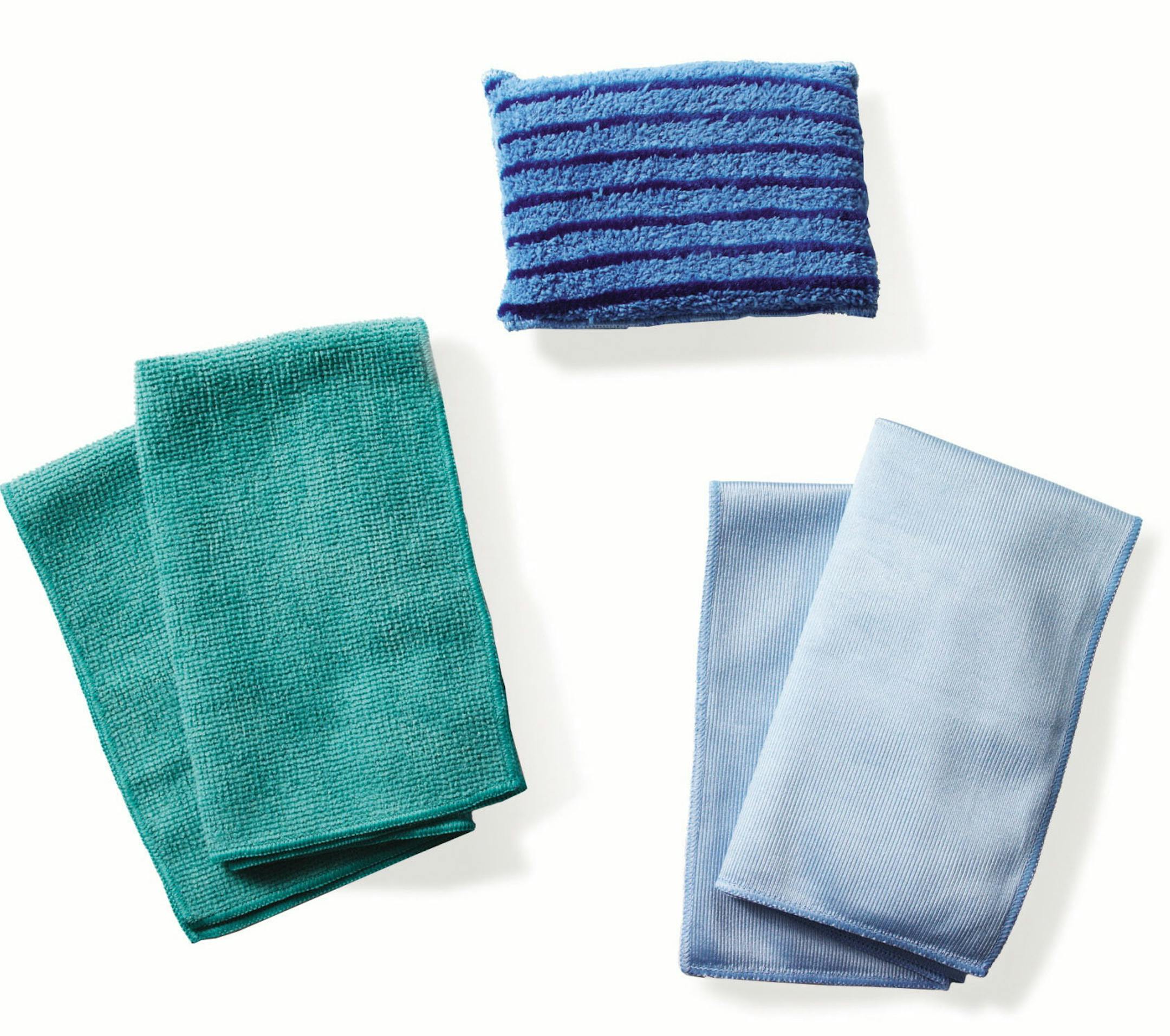 Cleaning with paper towels is not more sanitary, just wasteful. The Super Microfiber Cloth for Cleaning from Shaklee is a lint-free, reusable alternative. The cloth is safe on all surfaces and can be washed after each use. $4.60 each at Shaklee.com. (MCT)