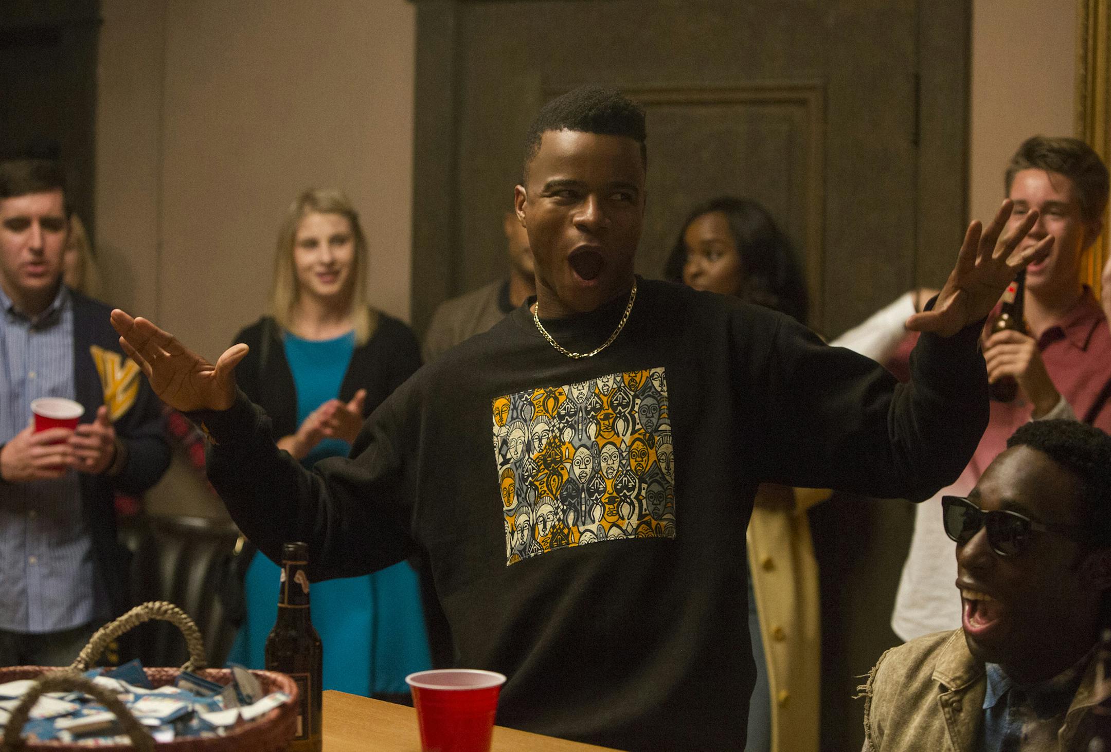 Adam Rose/Netflix
Marque Richardson in the Netflix series "Dear White People."