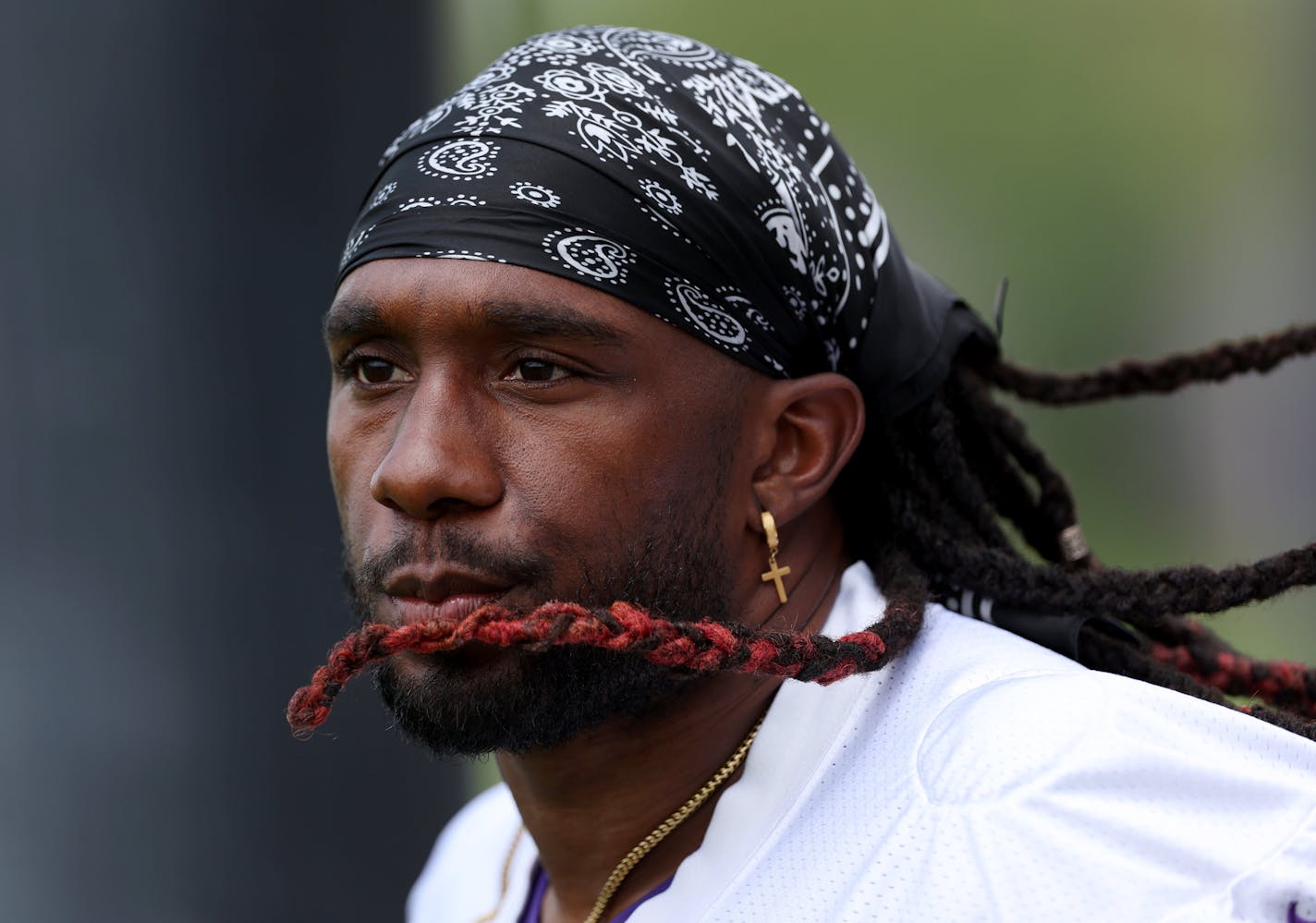 Minnesota Vikings running back Alexander Mattison (2) July, 2023, at TCO Performance Center in Eagan, Minn. ] CARLOS GONZALEZ • carlos.gonzalez@startribune.com