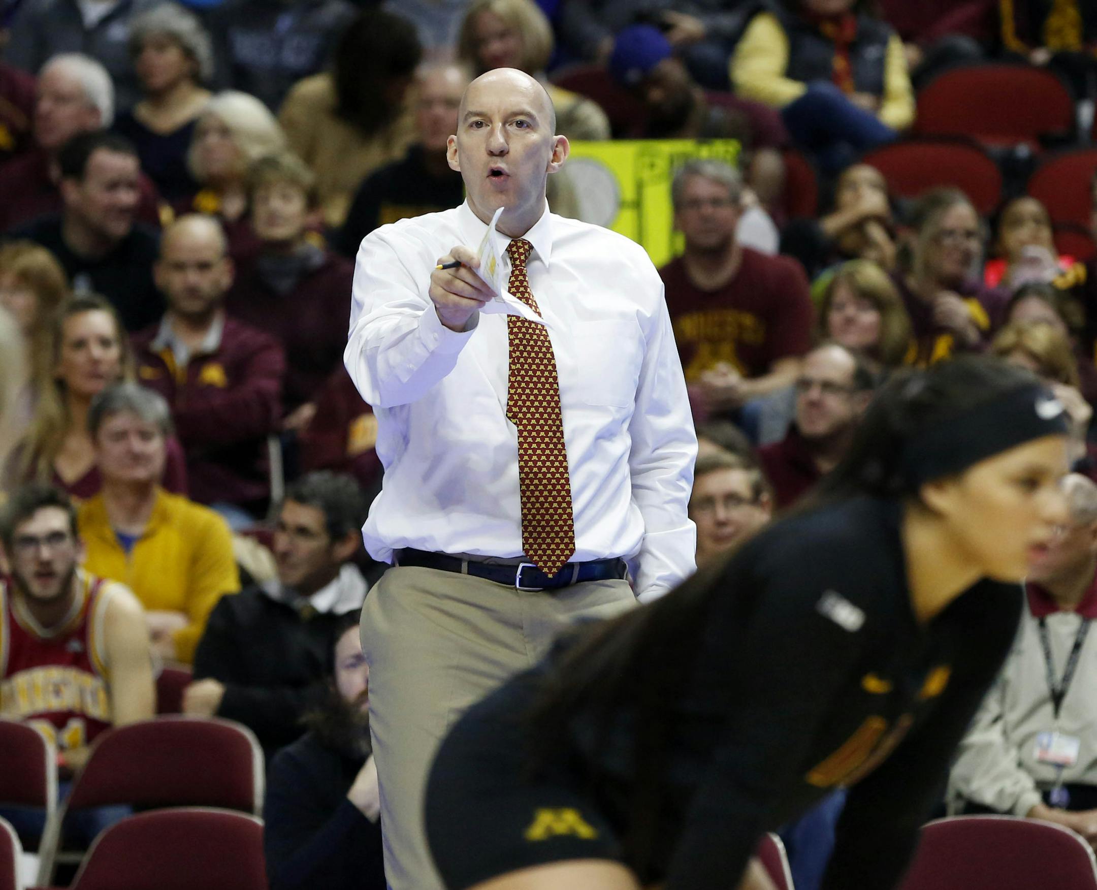 Volleyball coach Hugh McCutcheon has the Gophers back in the Final Four and with a real shot to win it.
