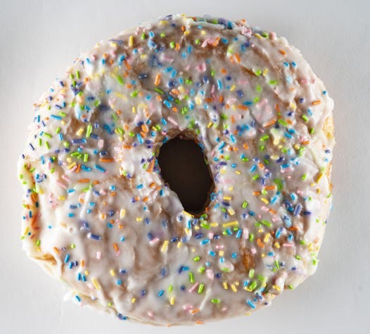 Texas doughnut from Hans’ Bakery.