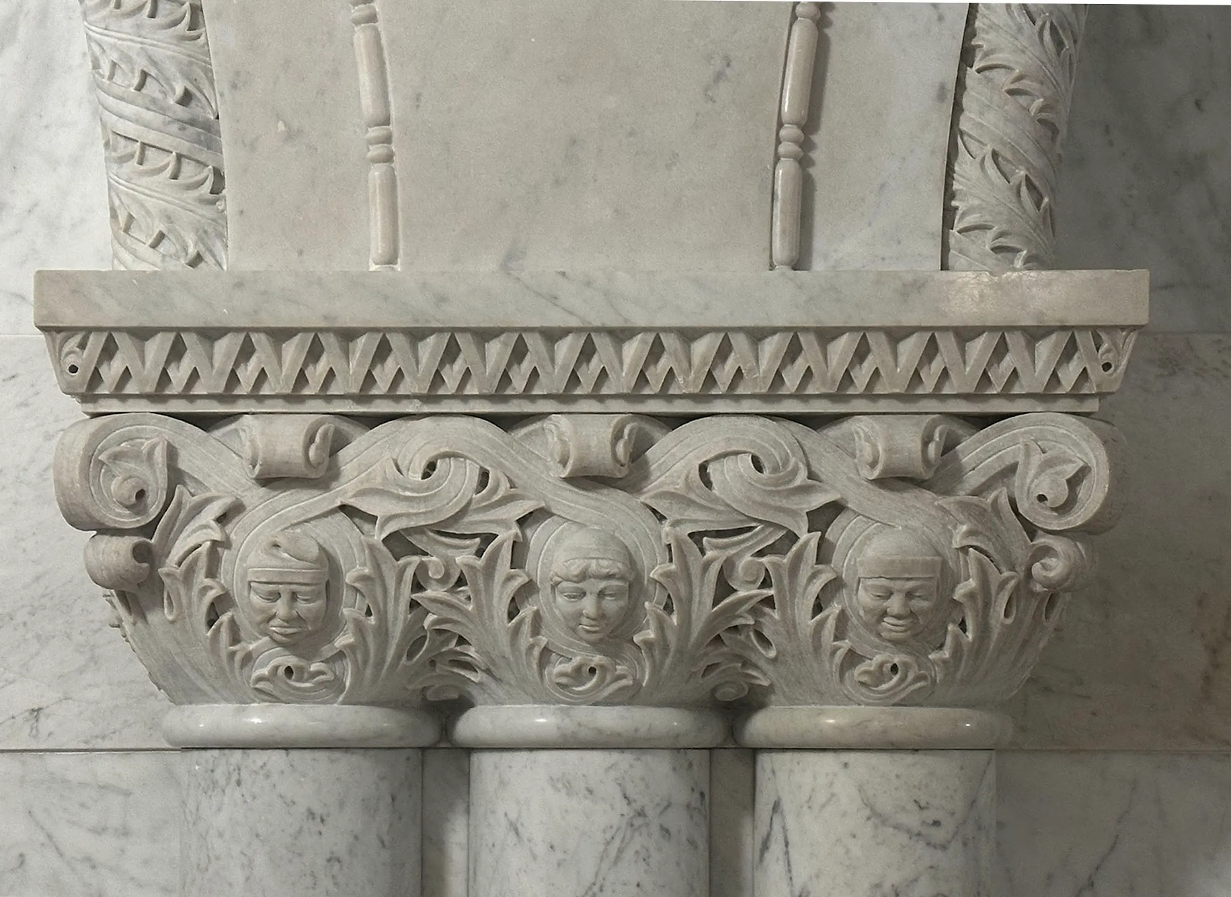 Those faces carved in Minneapolis City Hall are absolutely grotesque
