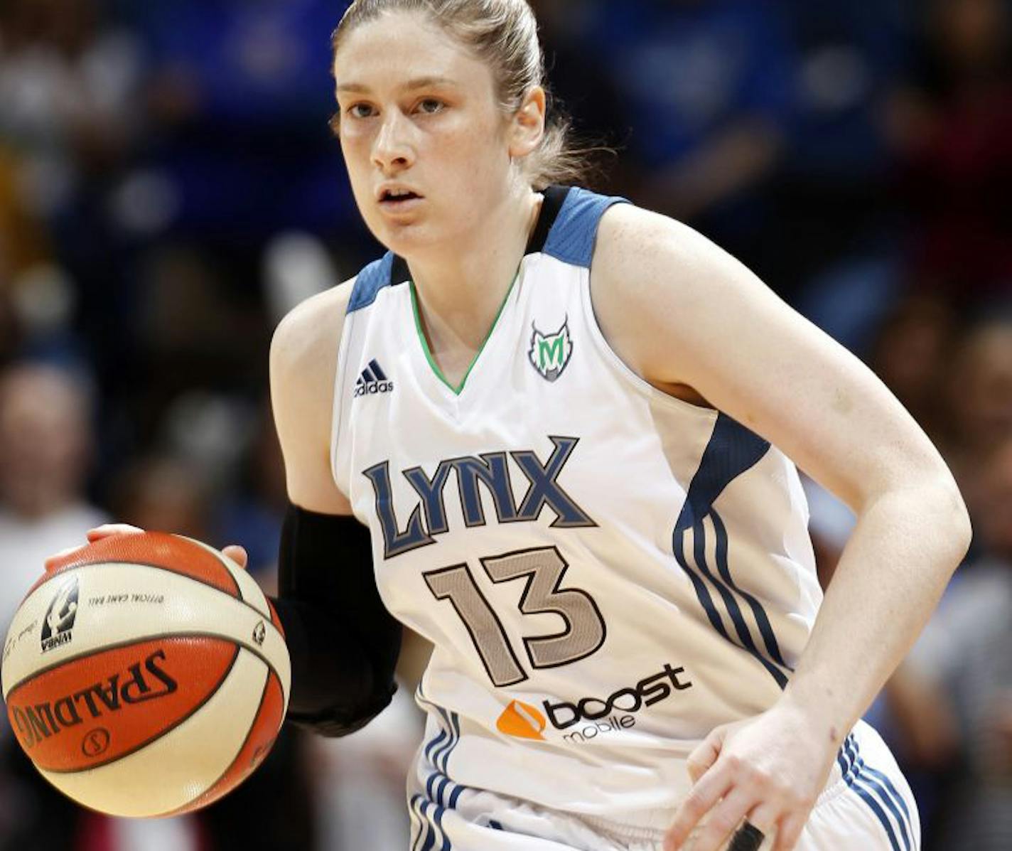 Lynx point guard Lindsay Whalen