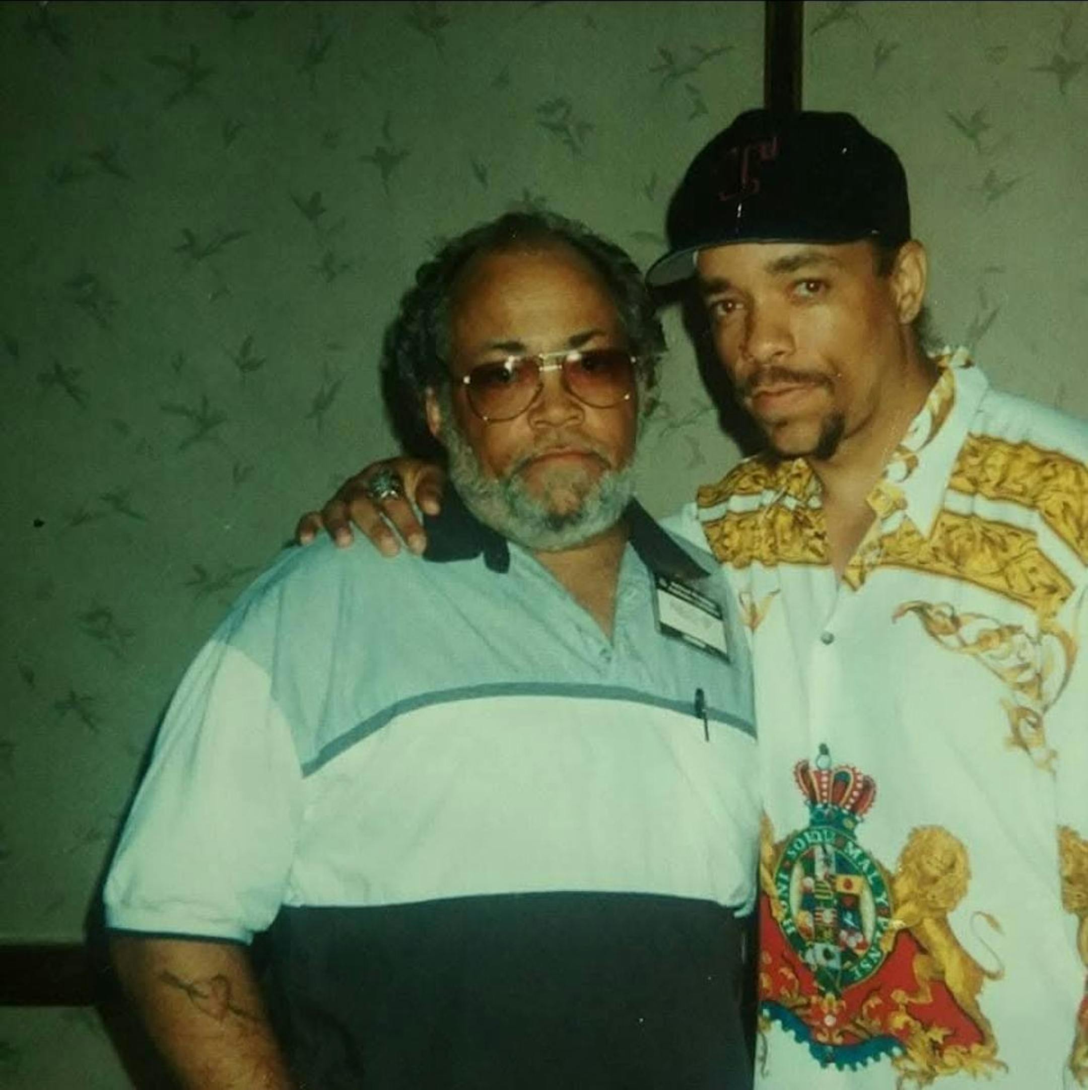 Wallace "Jack" Jackman, former co-publisher for the Minnesota Spokesman Recorder, pictured posing with rapper Ice T. Jackman died on Oct. 27 at the age of 81.