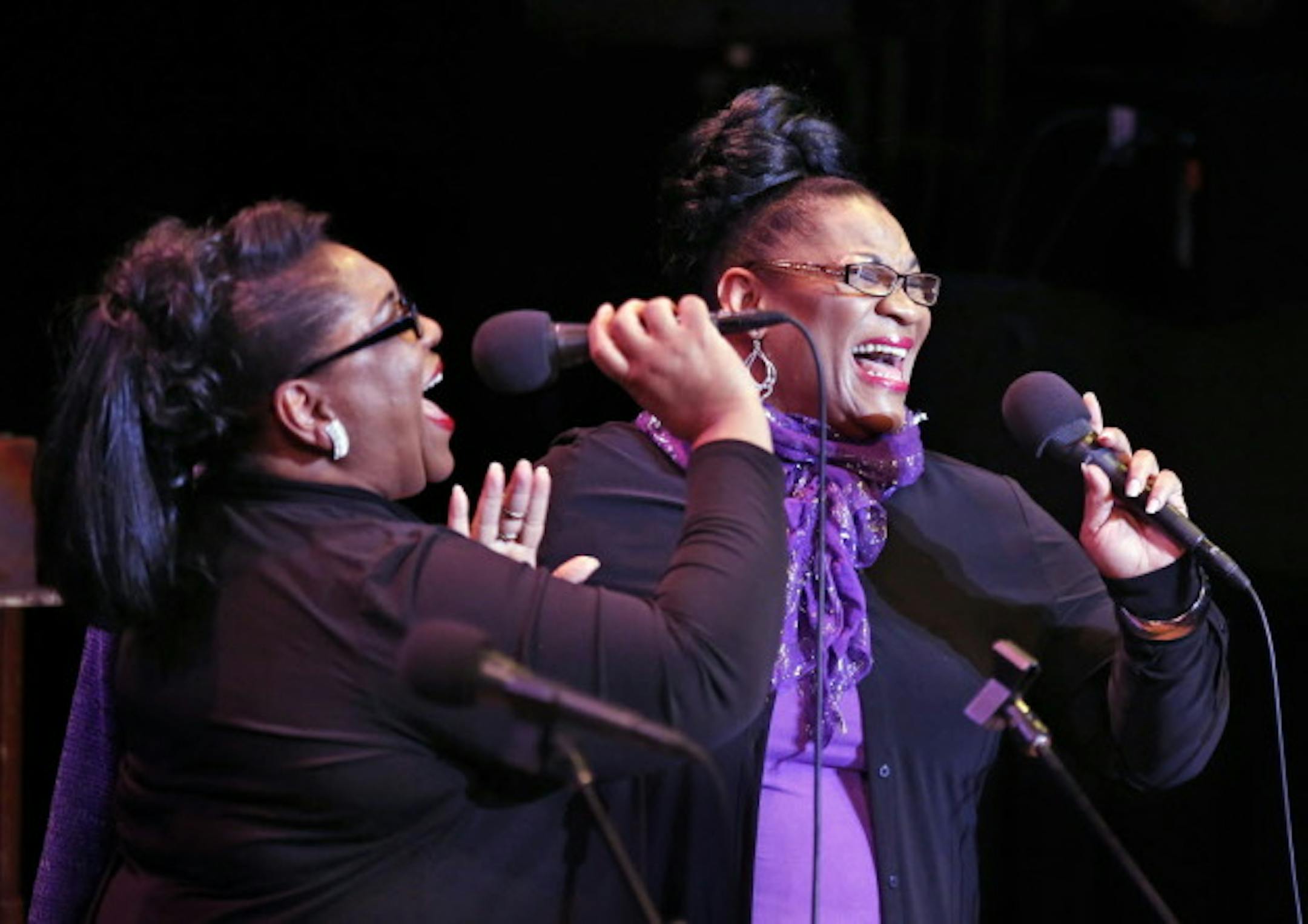 Jearlyn and Jevetta Steele/ Star Tribune photo by Leila Navidi