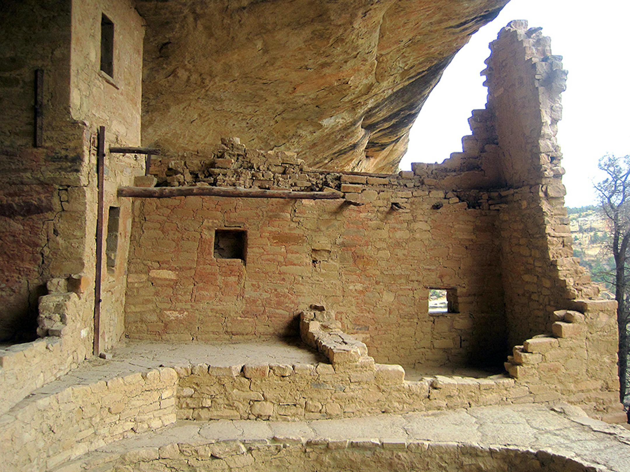 At Tonto National Monument, cliff dwellings are nearly 700 years old. �