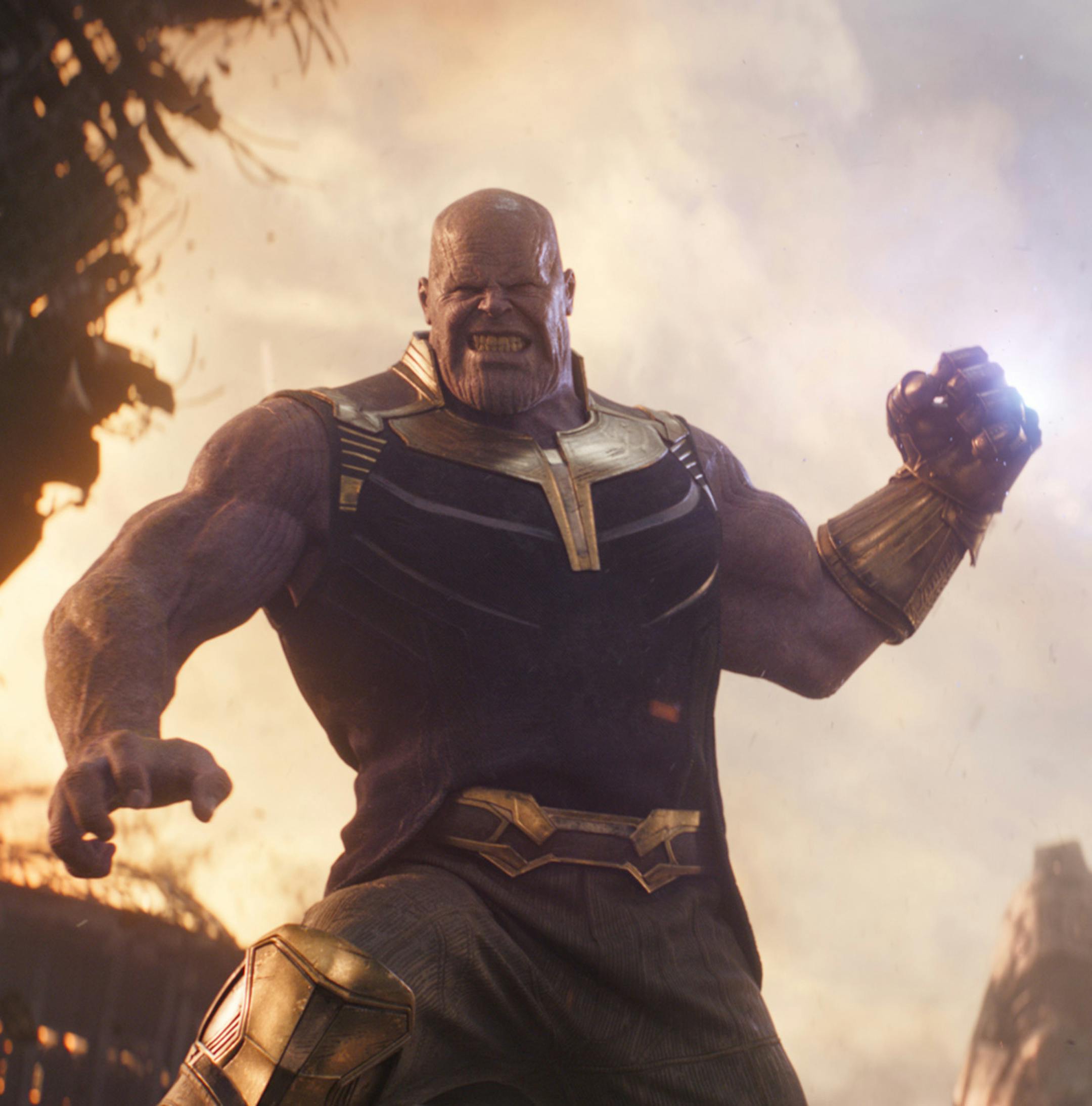 Josh Brolin as Thanos in Marvel Studios' "Avengers: Infinity War." (Marvel Studios) ORG XMIT: 1233448