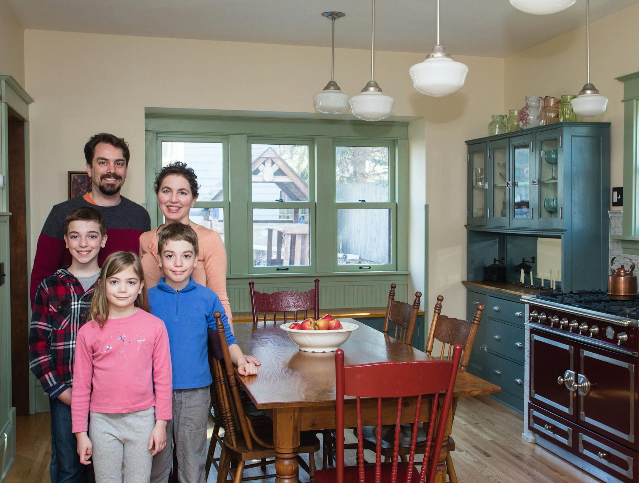 Mpls. St. Paul Home Tour: #32 Jeff Conrod and his family in their renovated Arts and Crafts home in St. Paul. Photo Rick Corwine