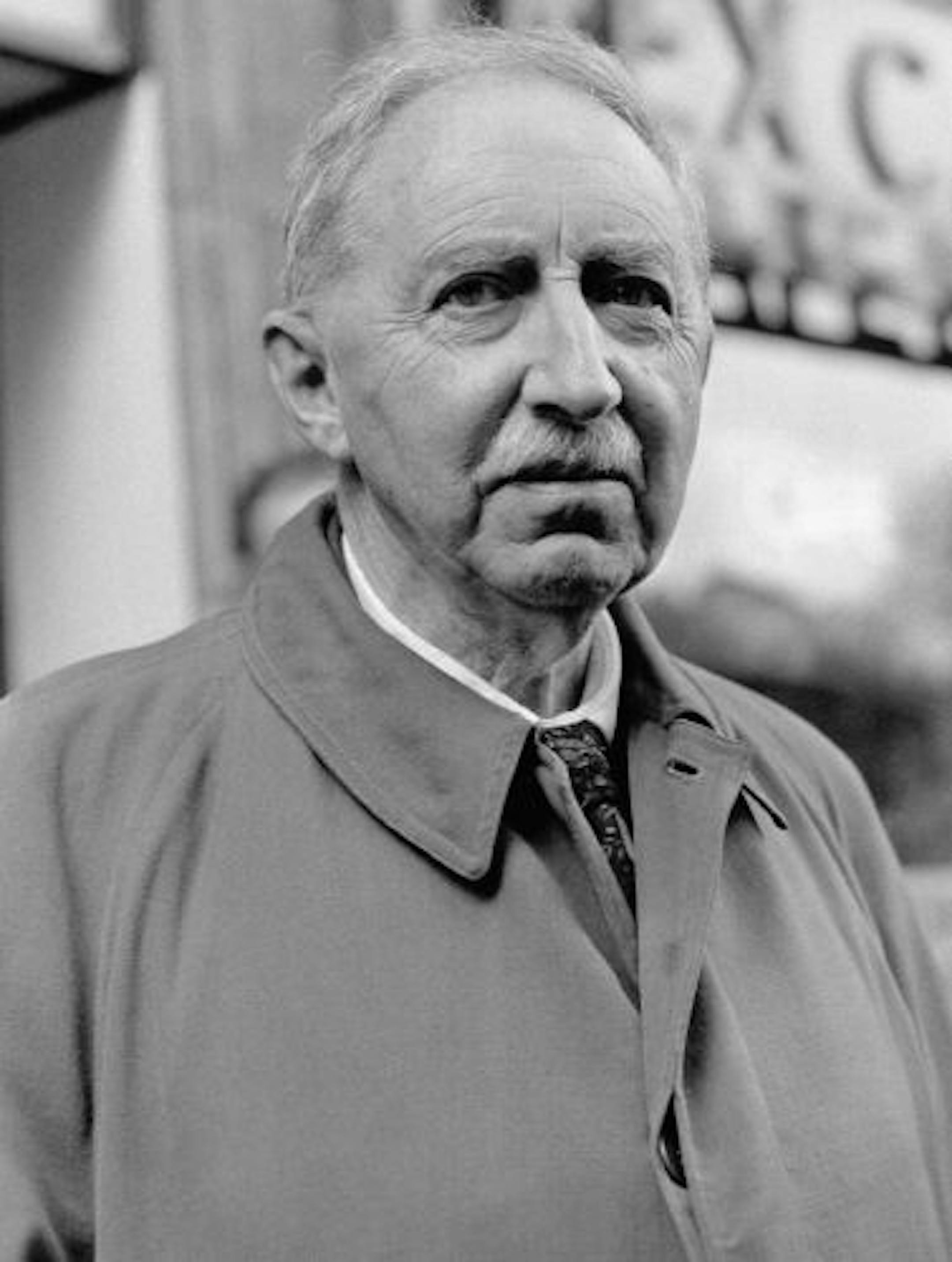 Author E.M. Forster, pictured in London on Oct. 28, 1960.