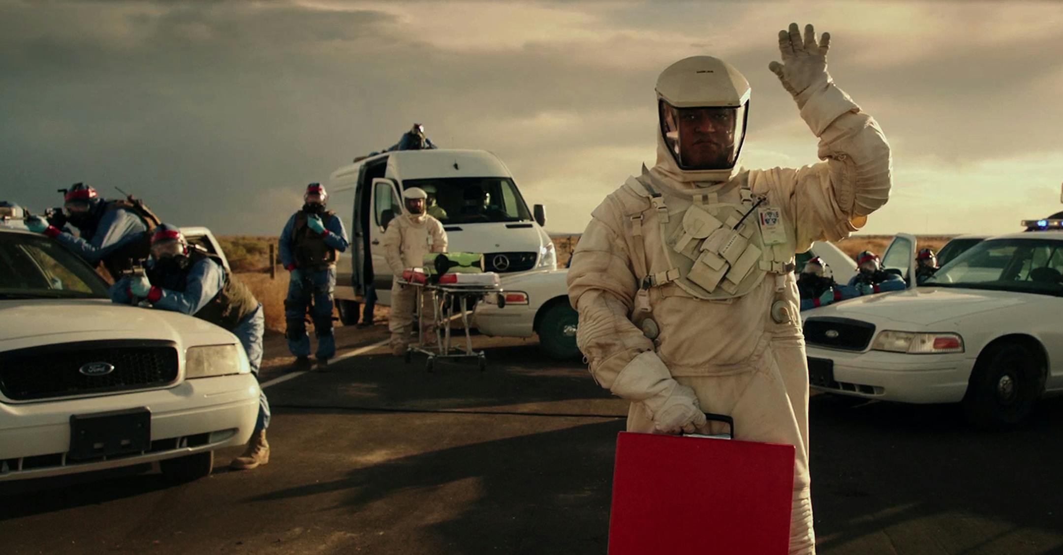 Laurence Fishburne stars as Dr. Wallace Damon in Will Eubank's new thriller THE SIGNAL, a Focus Features release.