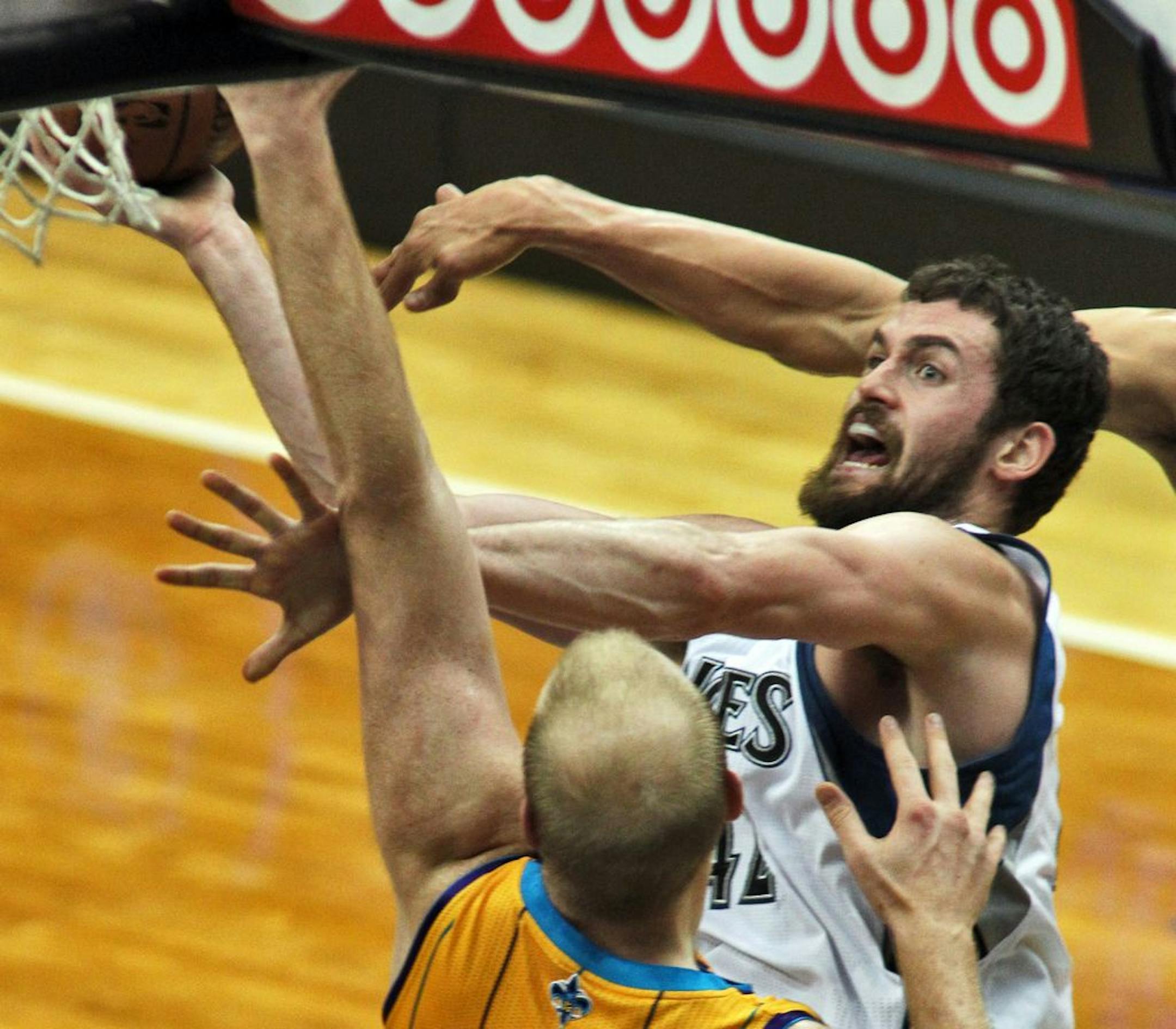Timberwolves forward Kevin Love