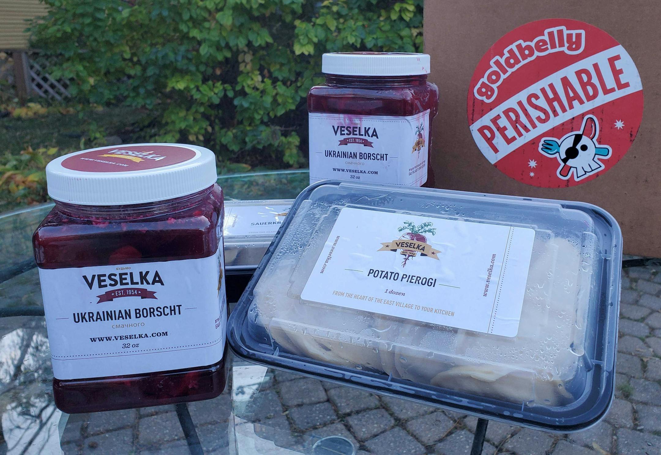 Sharyn Jackson • Star Tribune Borscht and Pierogis from Veselka diner in New York.