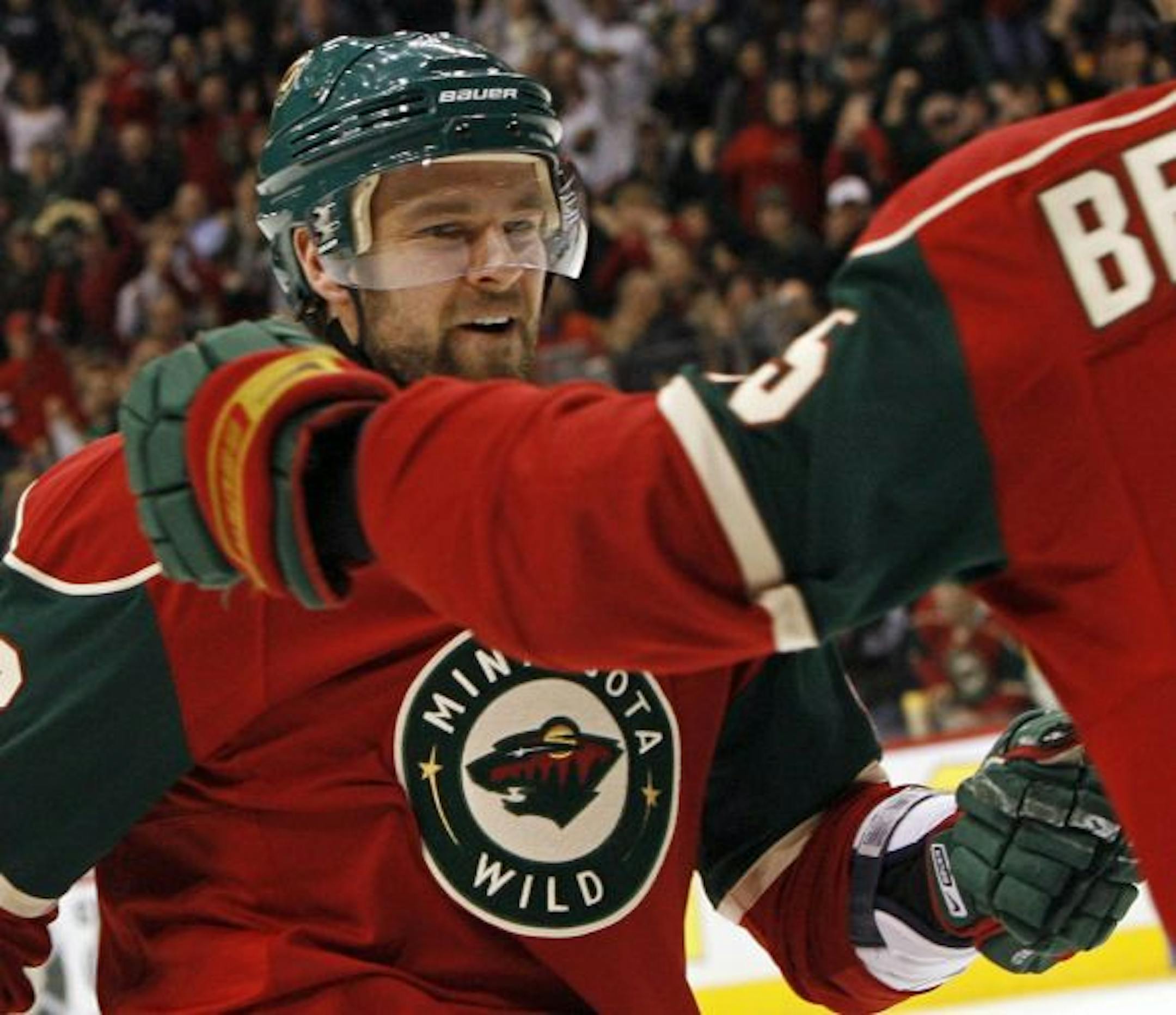 Wild forward Guillaume Latendresse