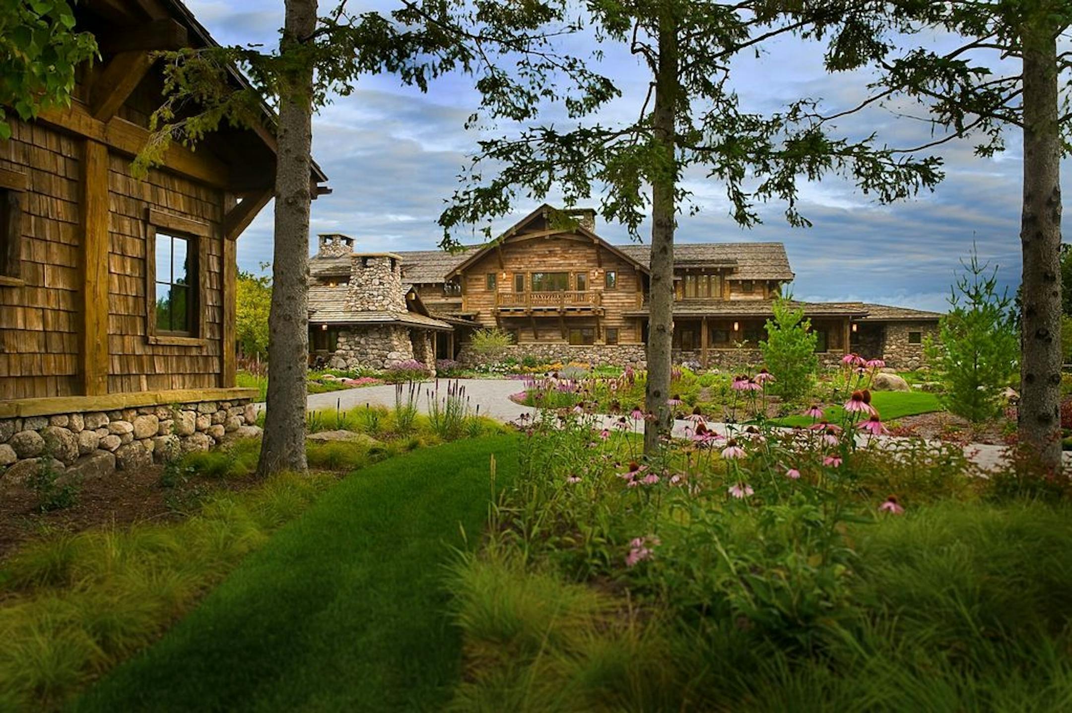 The estate is set on 23 acres.