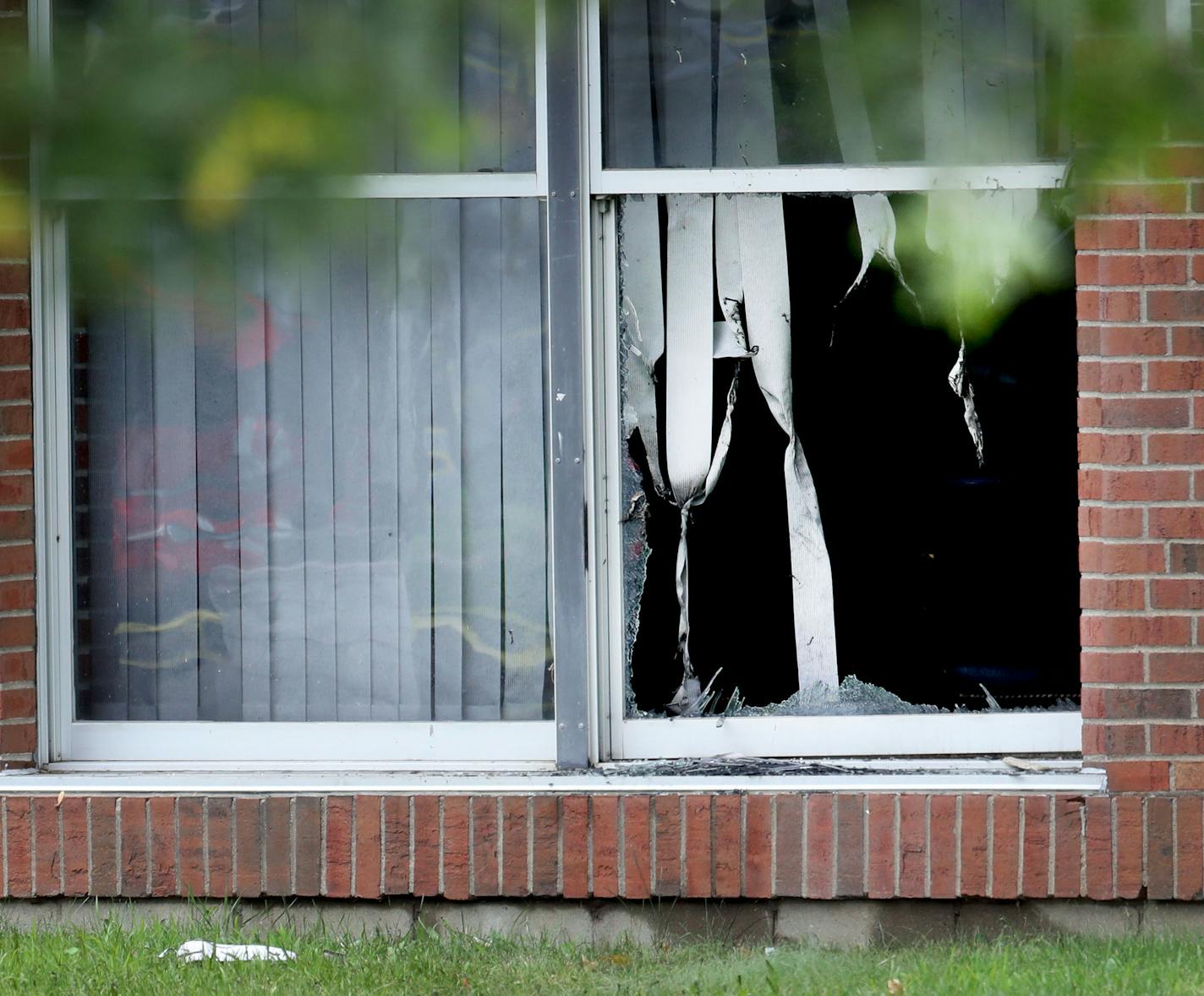 Police and federal authorities are investigating an early morning explosion Saturday at the Dar Al Farooq Islamic Center in Bloomington. No injuries were reported. One worshiper reportedly saw a pickup truck speed off.Saturday, Aug. 5, 2017, in Bloomington, MN. Here, glass is blown out of a window where a bomb was apparently thrown into Dar Al Farooq Islamic Center.] DAVID JOLES &#xef; david.joles@startribune.com Police and federal authorities are investigating an early morning explosion Saturda